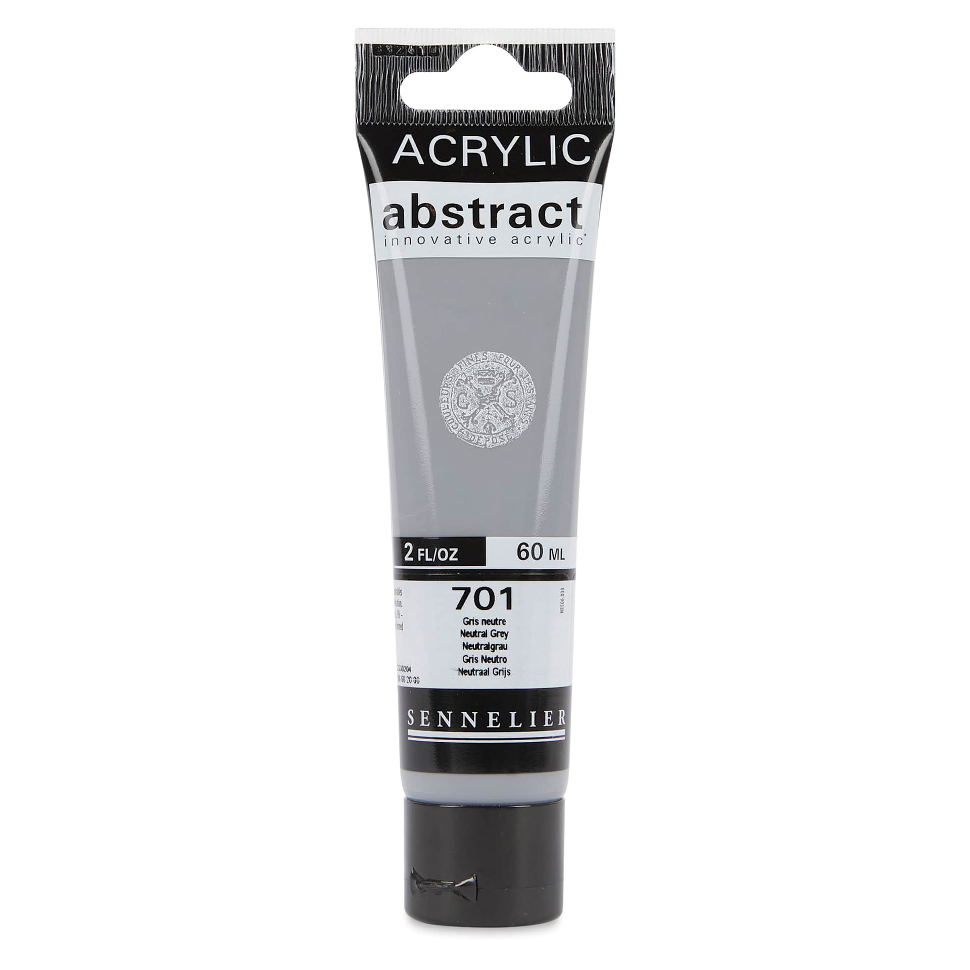 Sennelier Abstract Acrylic - Natural Gray, 60 ml tube