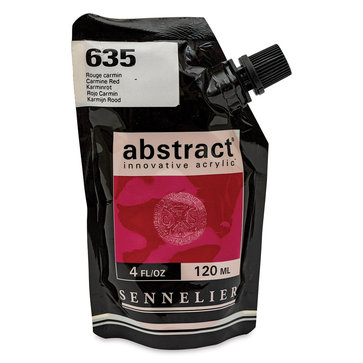Sennelier Abstract Acrylic - Carmine Red, 120 ml pouch