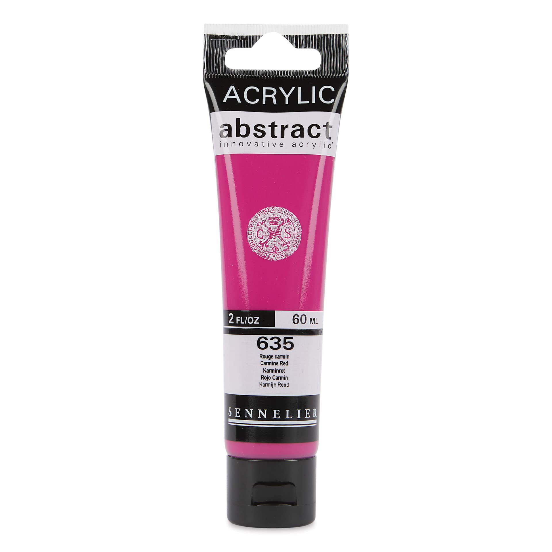 Sennelier Abstract Acrylic - Carmine Red, 60 ml tube