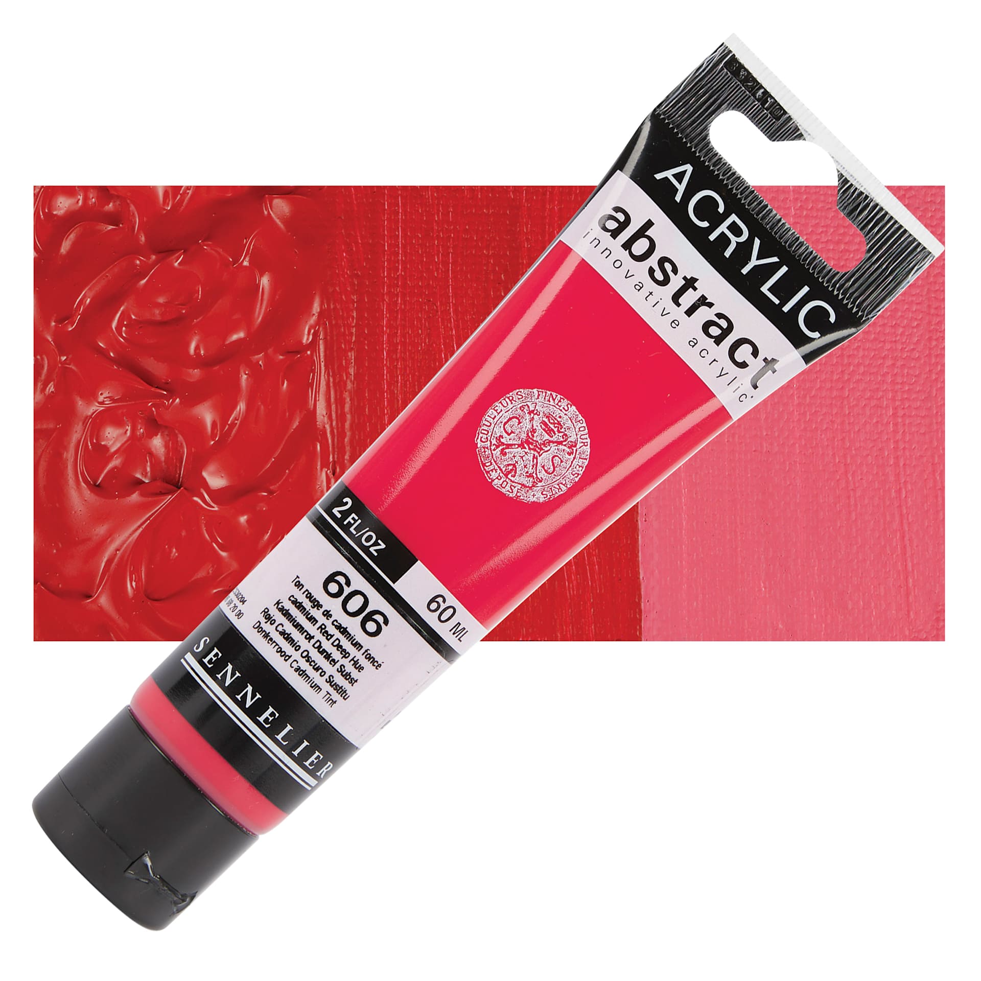 Sennelier Abstract Acrylic - Cadmium Red Deep Hue, 60 ml tube