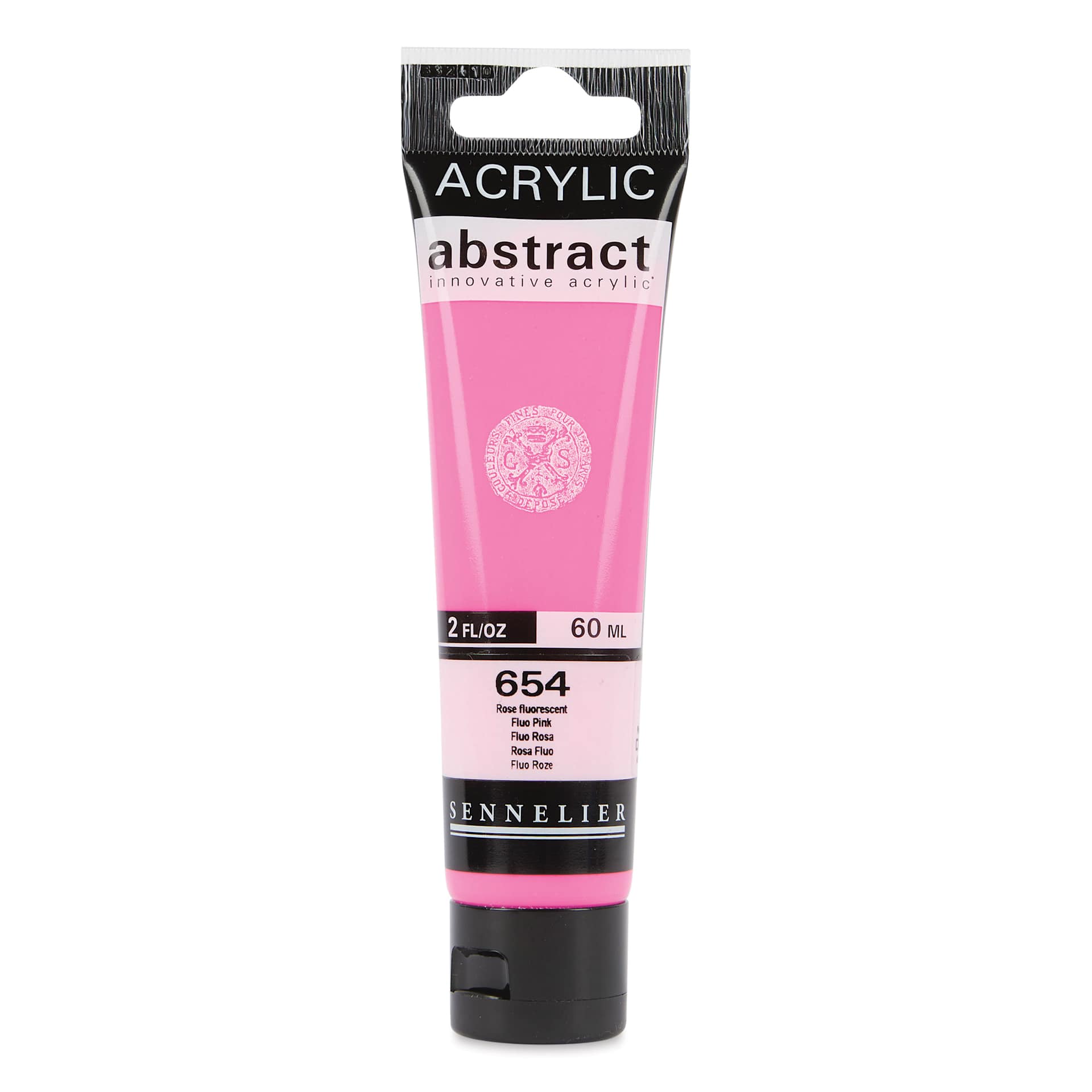 Sennelier Abstract Acrylic - Fluorescent Pink, 60 ml tube