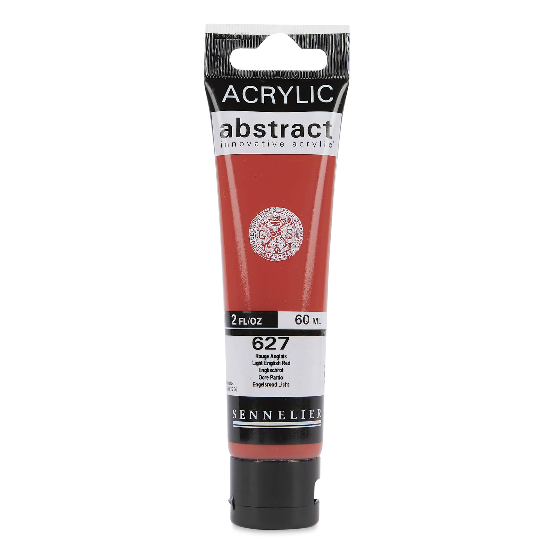 Sennelier Abstract Acrylic - Light English Red, 60 ml tube