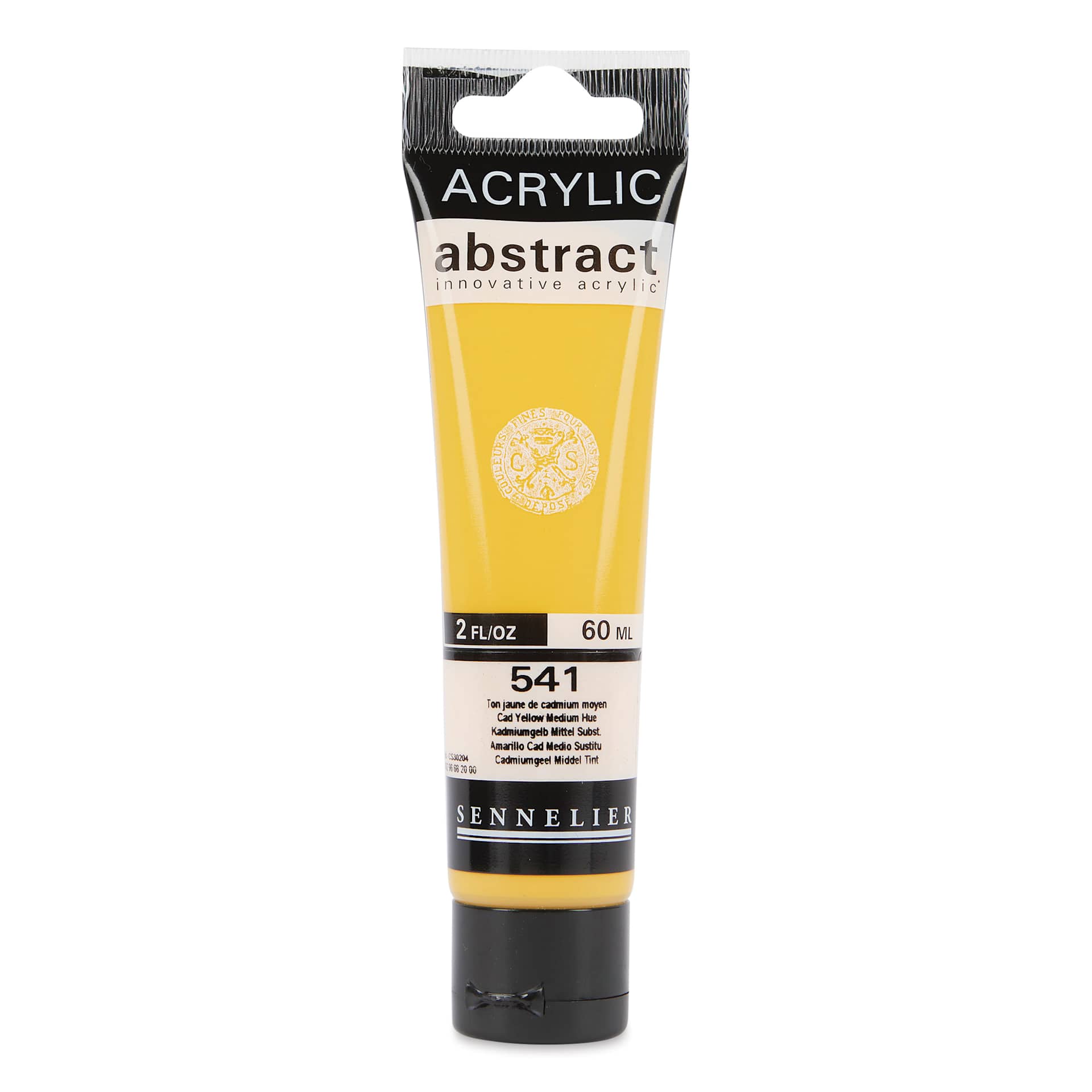 Sennelier Abstract Acrylic - Cadmium Yellow Medium Hue, 60 ml tube