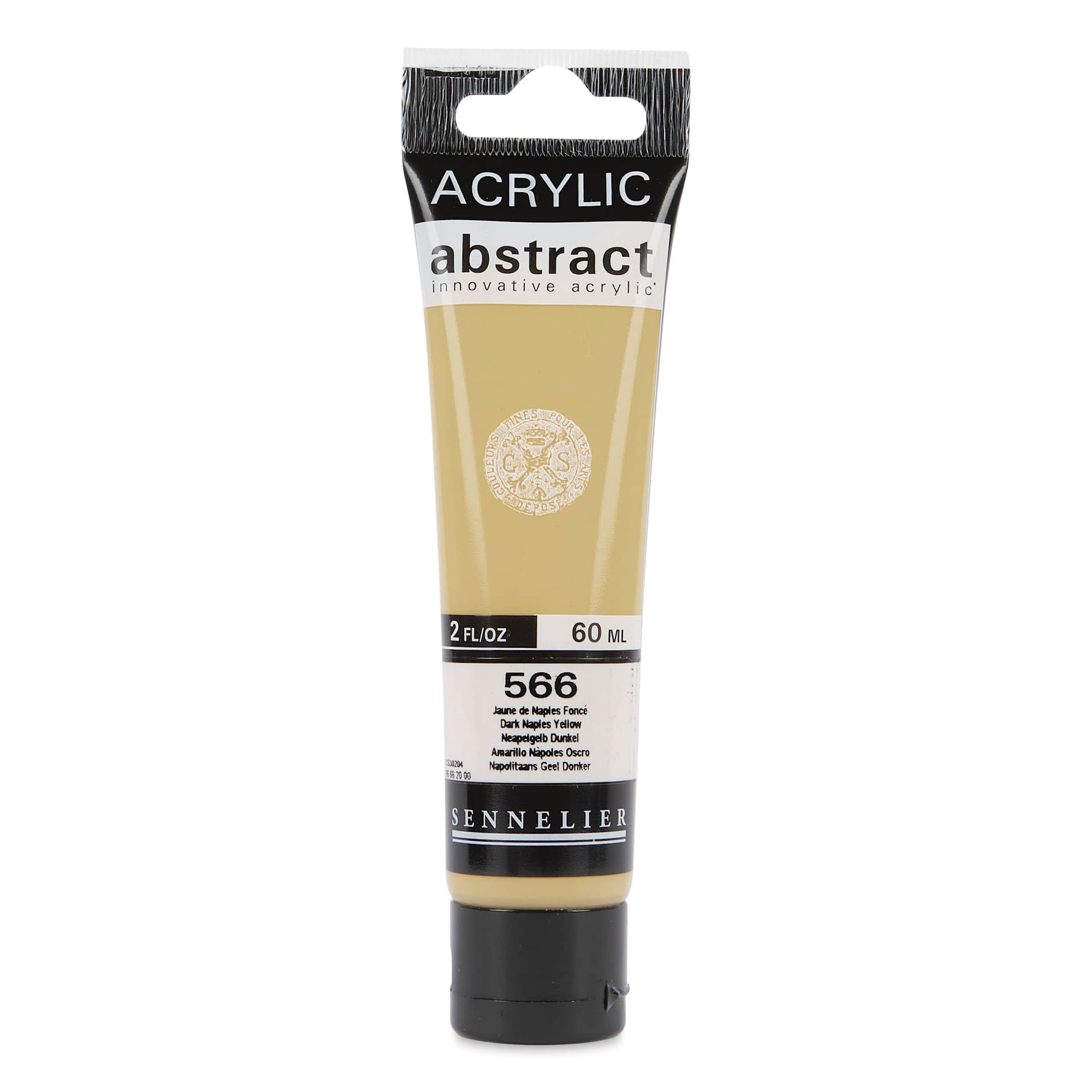 Sennelier Abstract Acrylic - Dark Naples Yellow, 60 ml tube