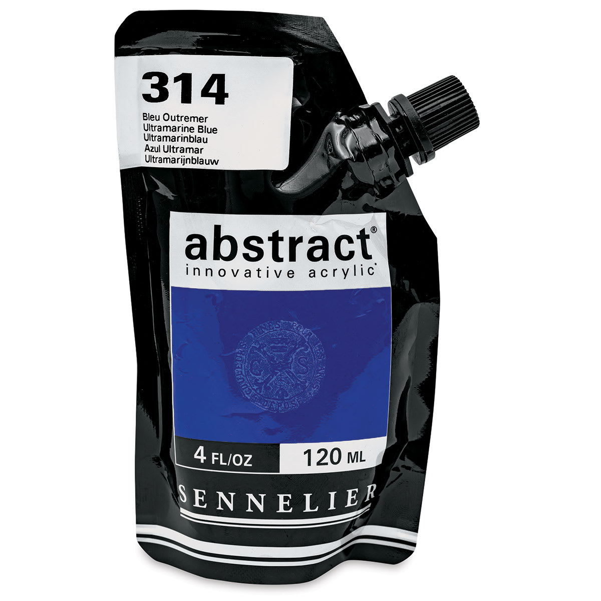 Sennelier Abstract Acrylic - Ultramarine Blue, 120 ml pouch
