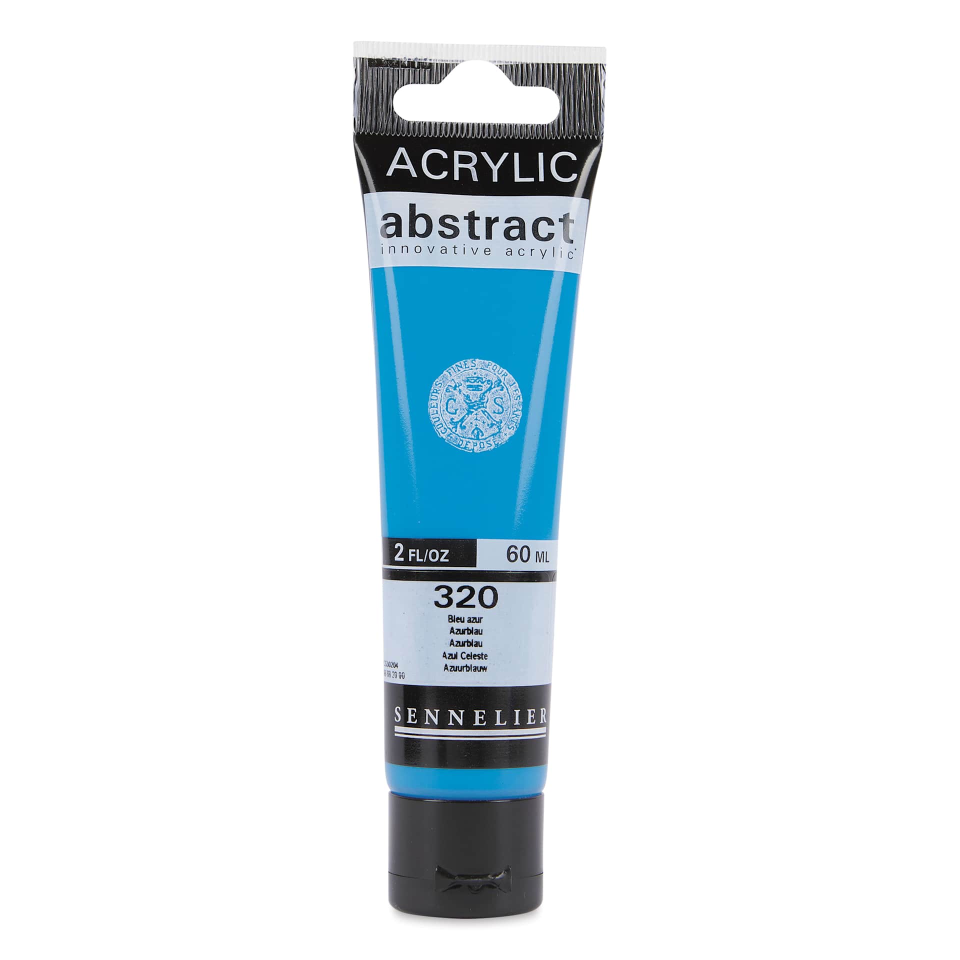 Sennelier Abstract Acrylic - Azur Blue, 60 ml Tube