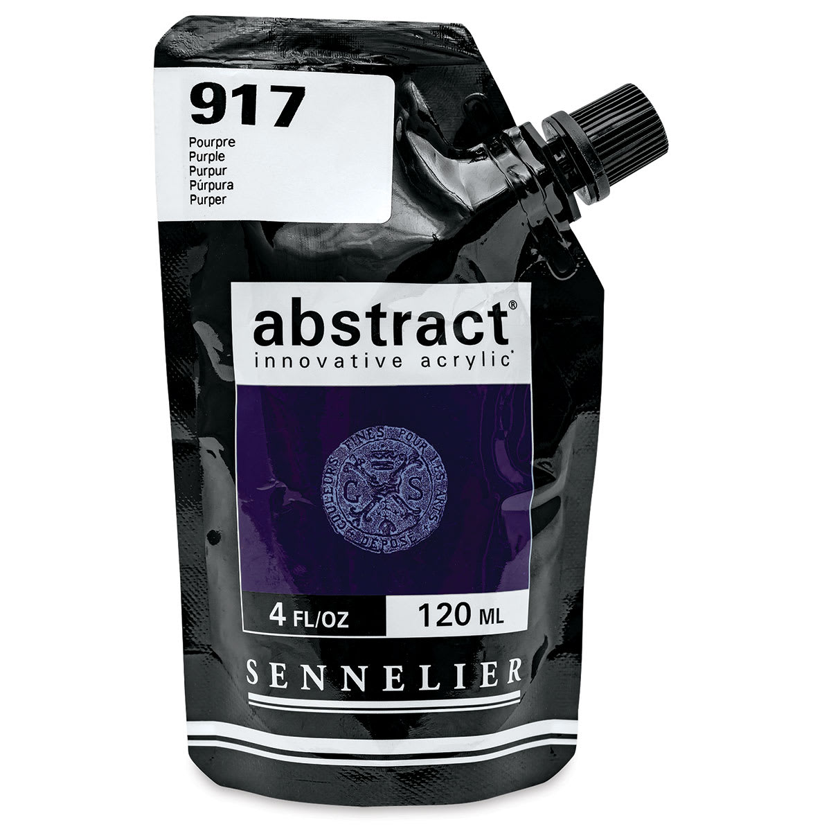 Sennelier Abstract Acrylic - Purple, 120 ml pouch