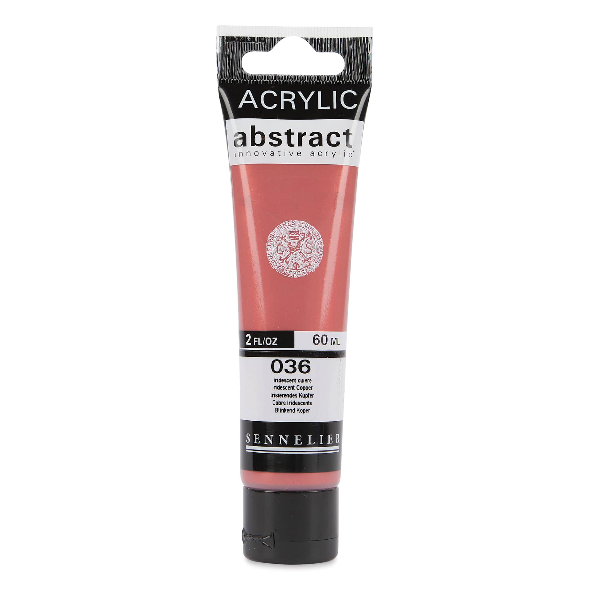 Sennelier Abstract Acrylic - Iridescent Copper, 60 ml tube