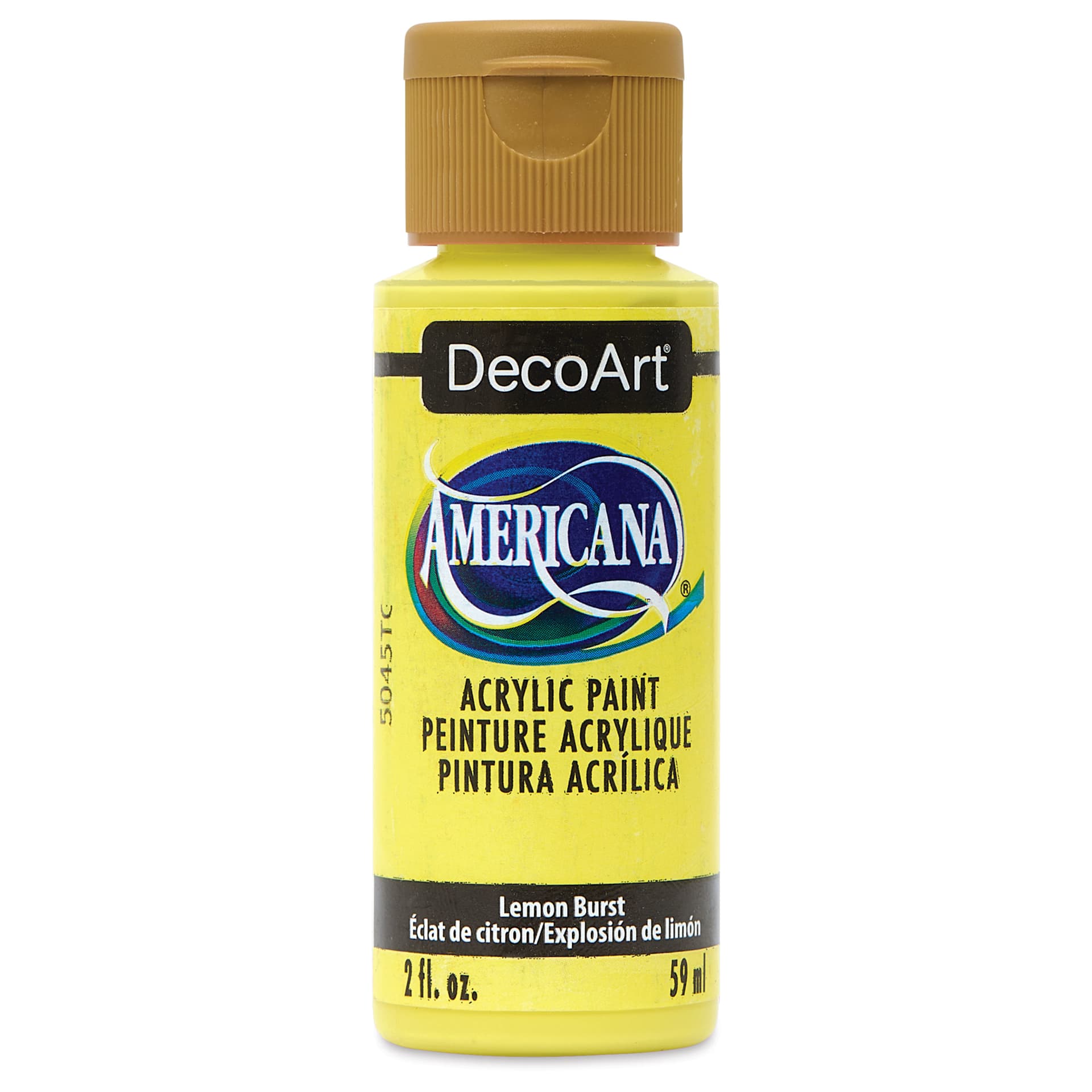 DecoArt Americana Acrylic Paint - Lemon Burst, 2 oz