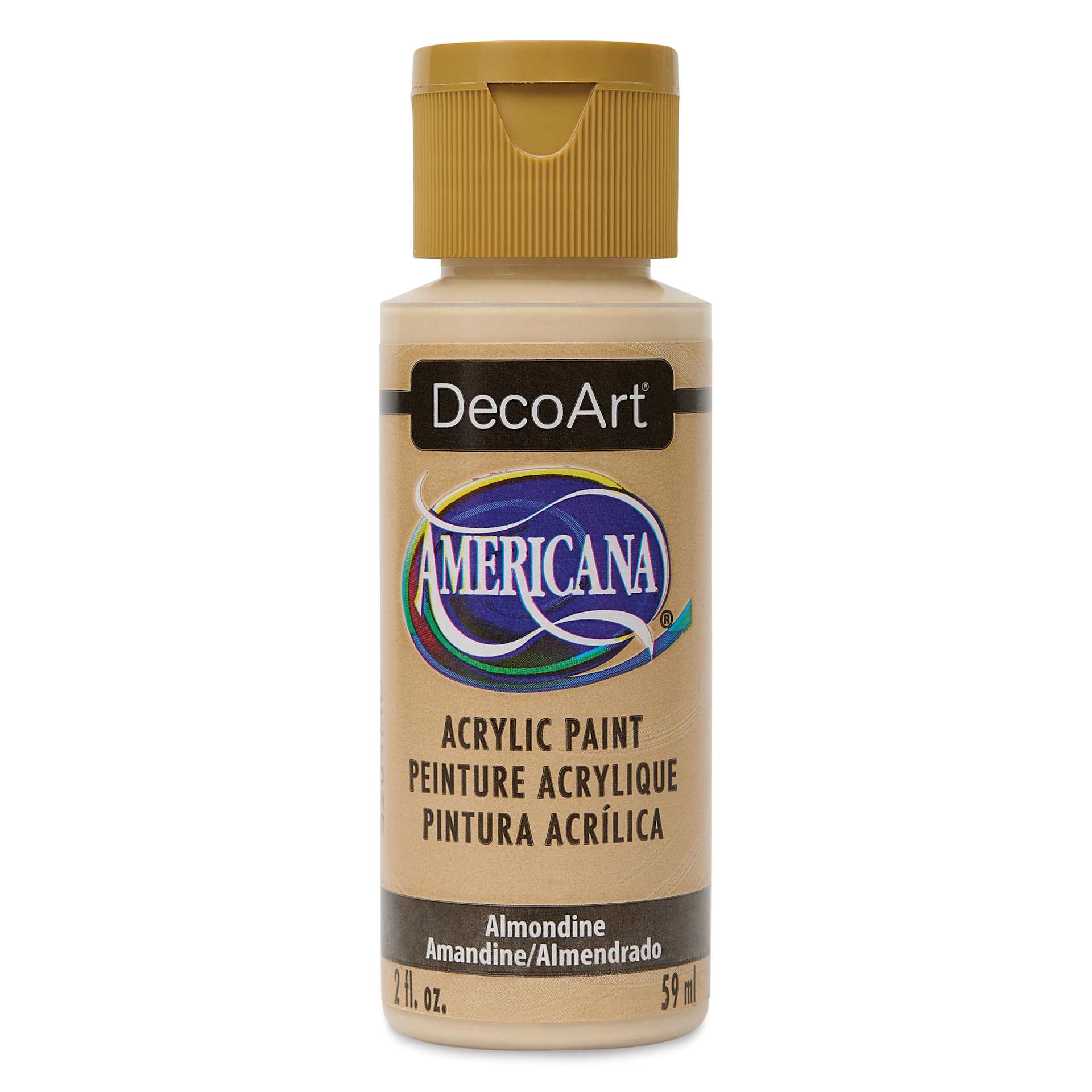DecoArt Americana Acrylic Paint - Almondine, 2 oz