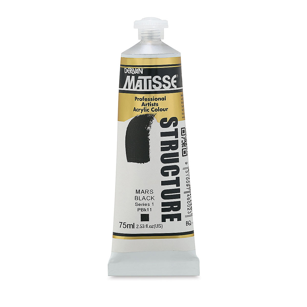 Matisse Structure Paint - Mars Black, 75 ml