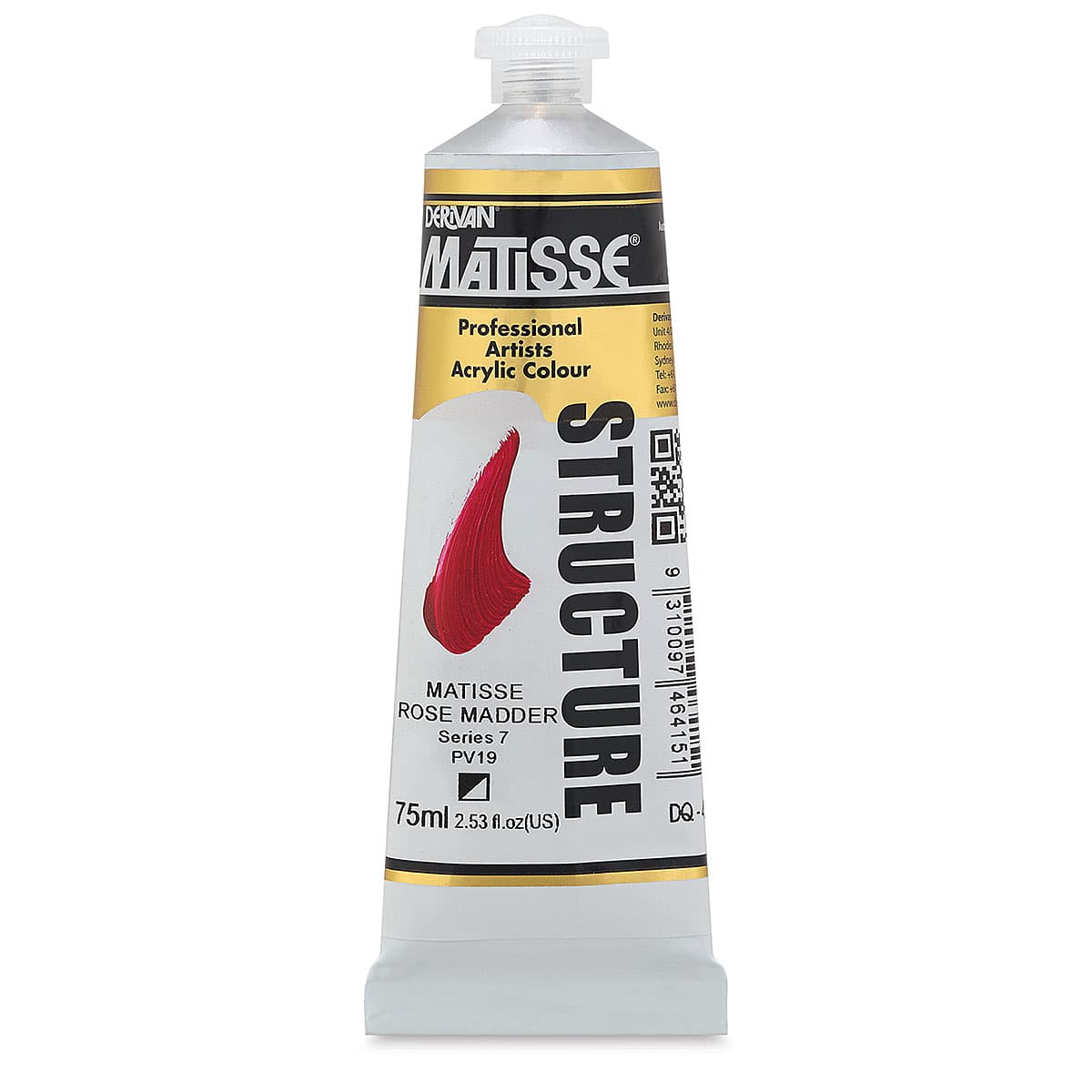 Matisse Structure Paint - Matisse Rose Madder, 75 ml