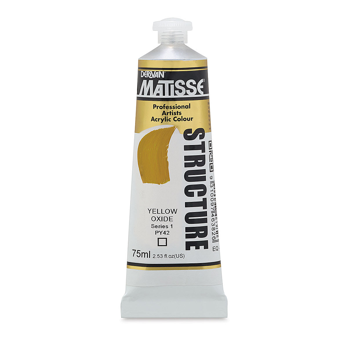 Matisse Structure Paint - Yellow Oxide, 75 ml