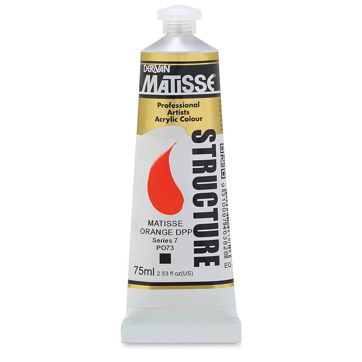 Matisse Structure Paint - Matisse Orange DPP, 75 ml