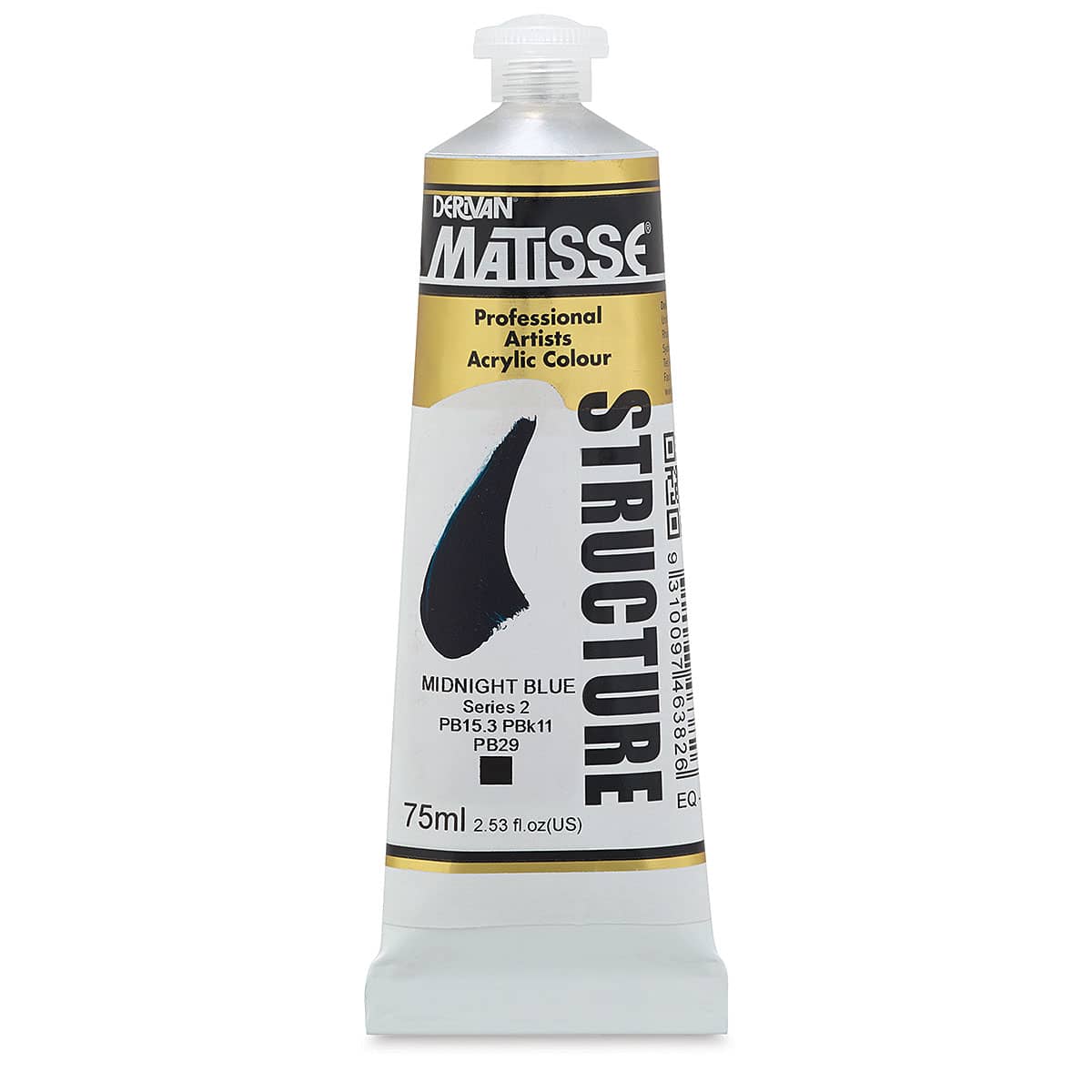 Matisse Structure Paint - Midnight Blue, 75 ml
