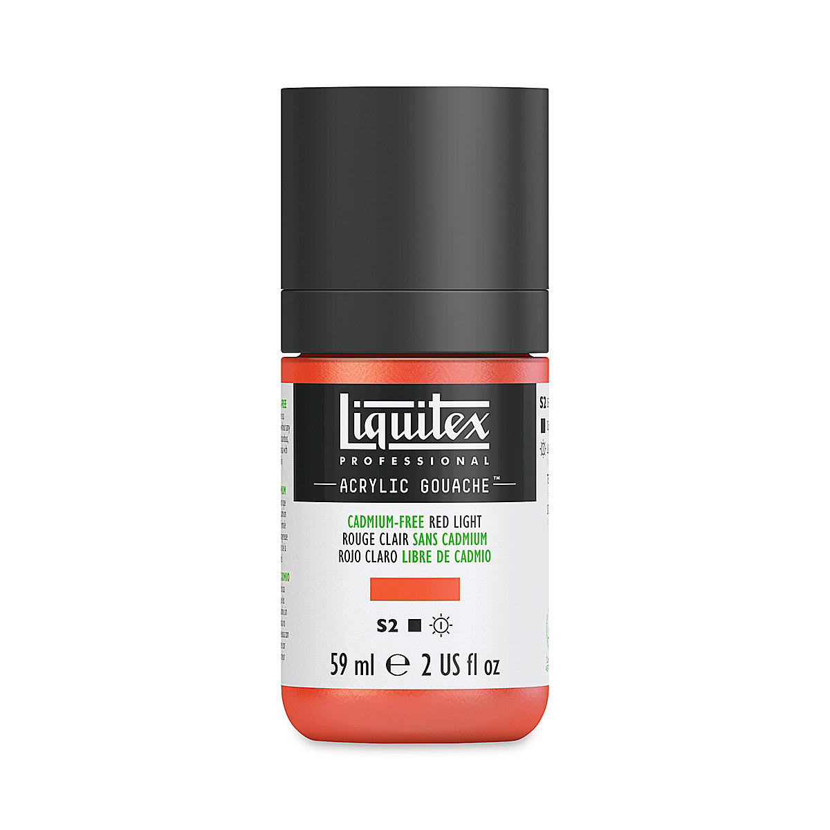 Liquitex Acrylic Gouache - Cadmium-Free Red Light, 59 ml