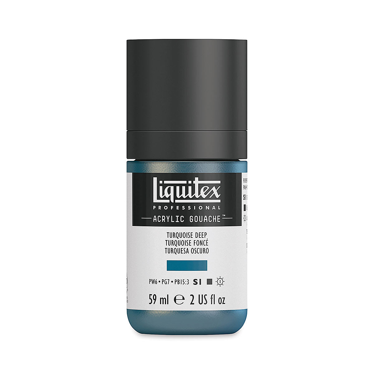 Liquitex Acrylic Gouache - Turquoise Deep, 59 ml