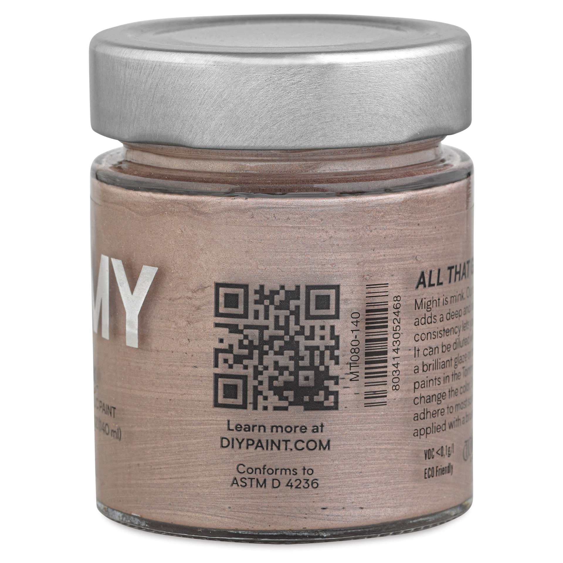 Tommy Art Mineral Paint - Mink (Metallic), 140 ml right side
