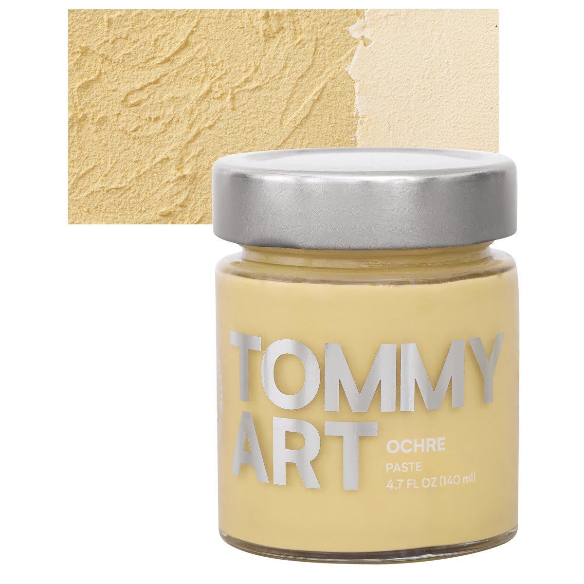 Tommy Art DIY System - Ochre Paste, 140 ml jar and swatch