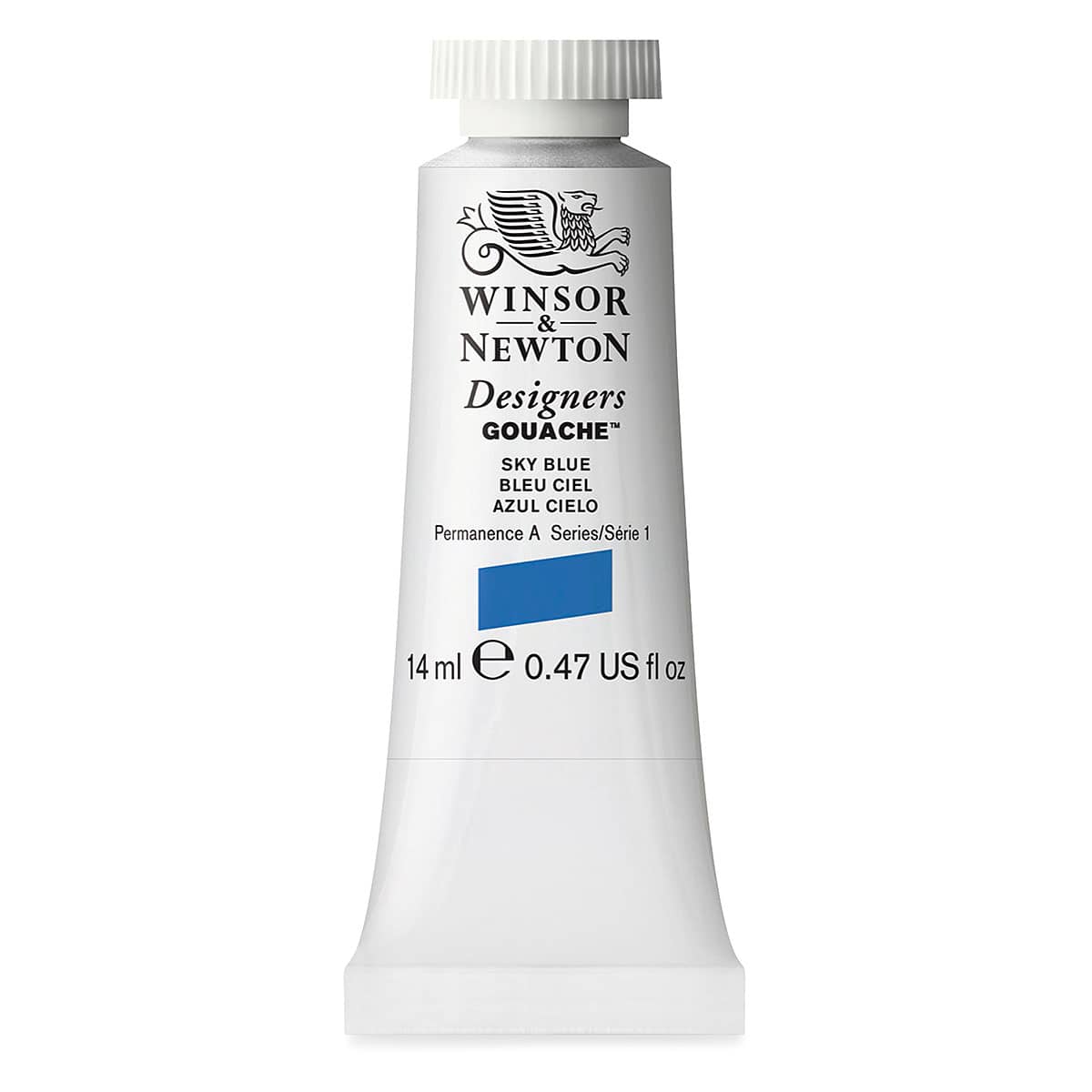 Winsor & Newton Designers Gouache - Sky Blue, 14 ml tube