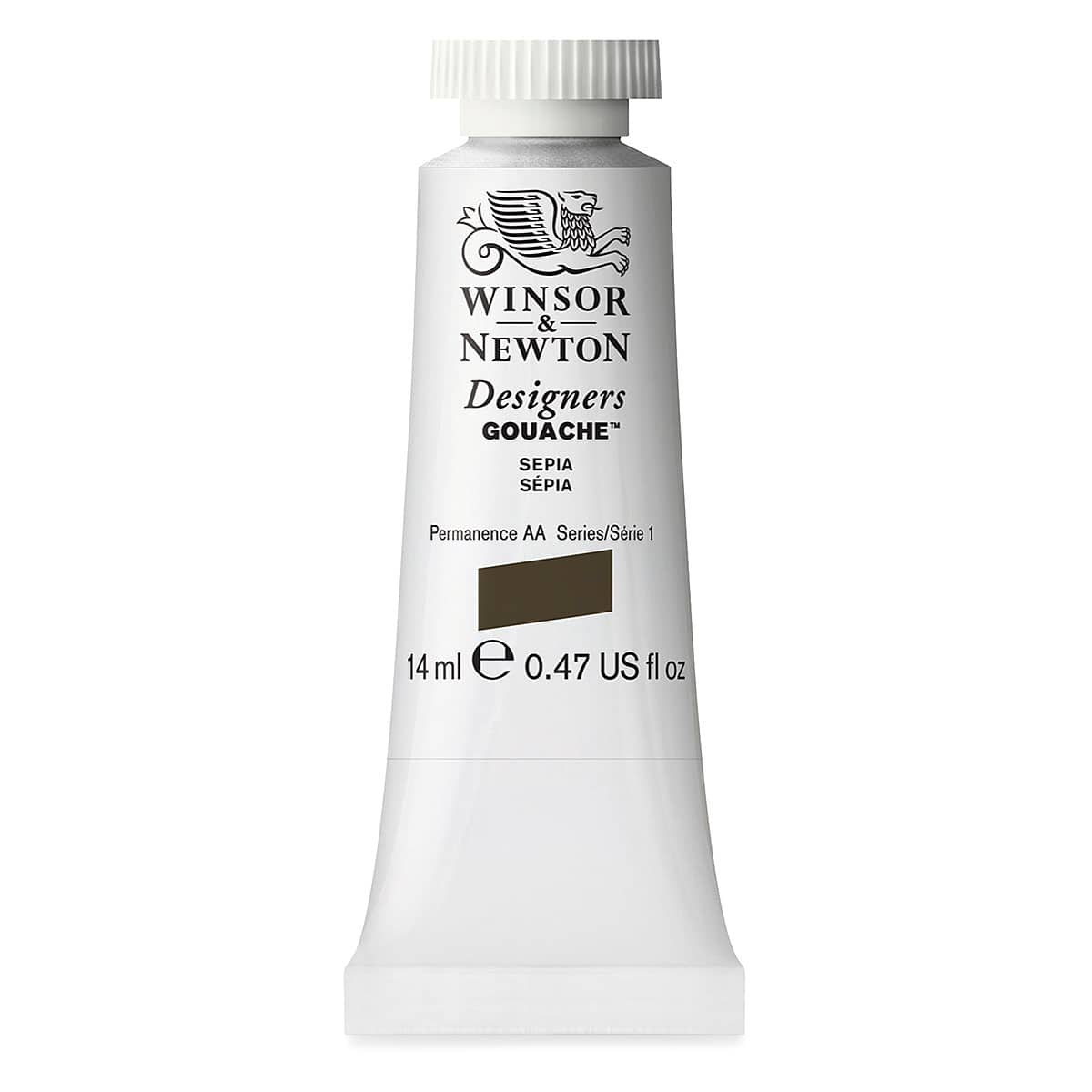 Winsor & Newton Designers Gouache - Sepia, 14 ml tube