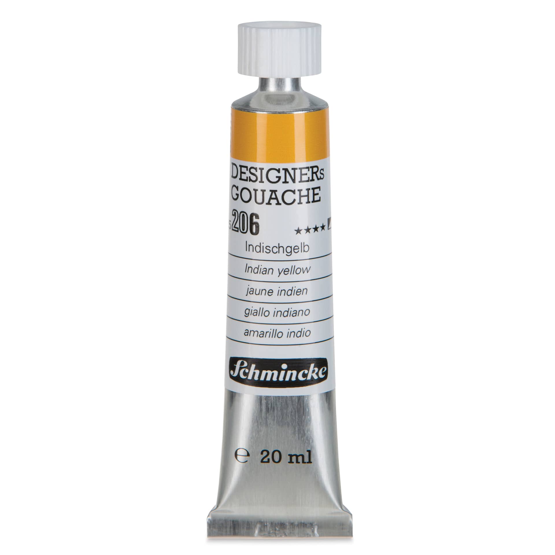 Schmincke Designers Gouache - Indian Yellow, 20 ml Tube