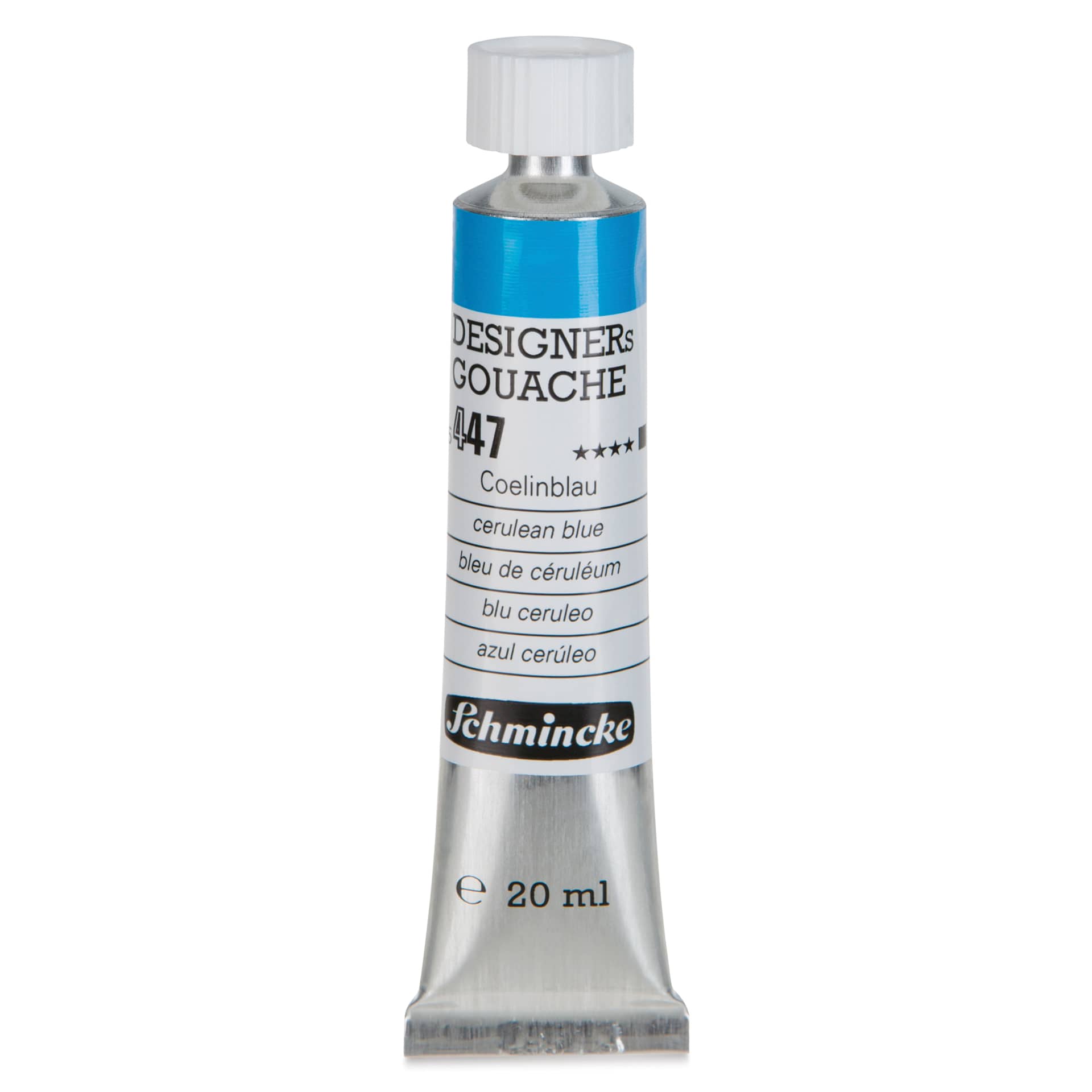 Schmincke Designers Gouache - Cerulean Blue, 20 ml Tube