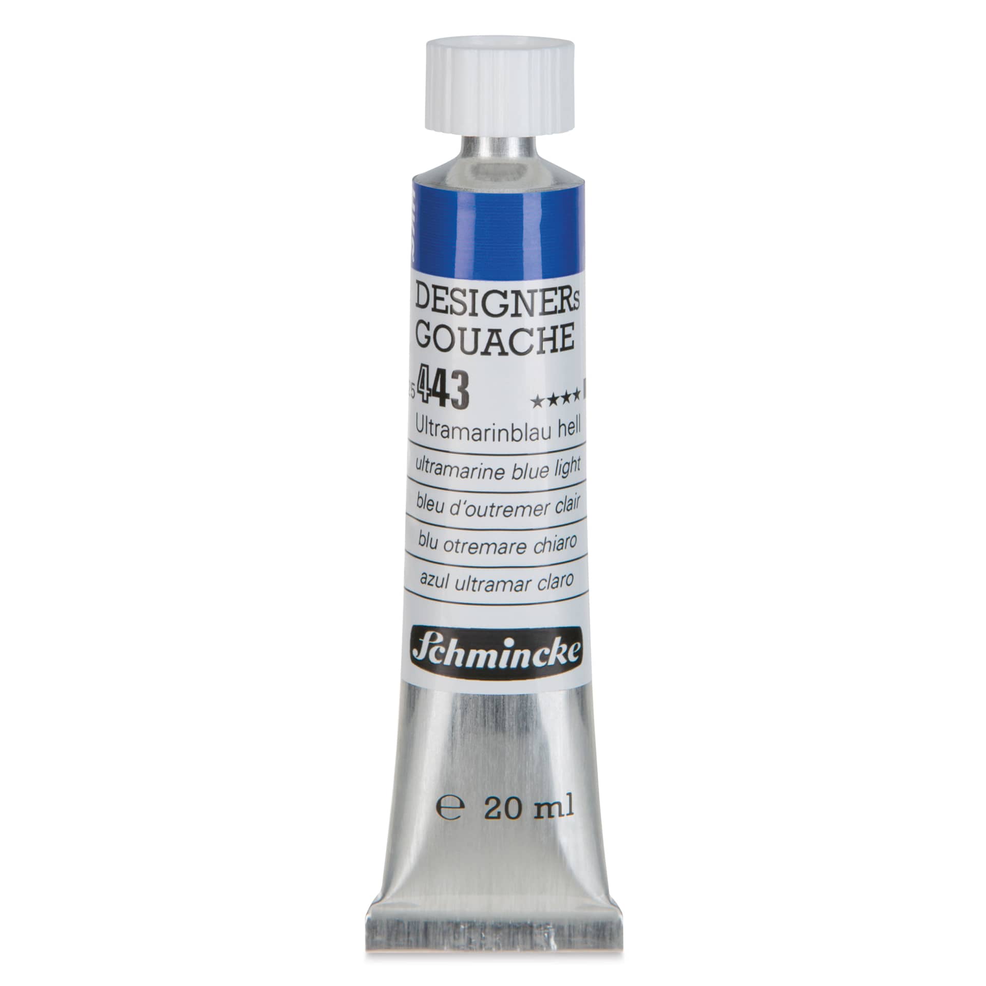 Schmincke Designers Gouache - Ultramarine Blue Light, 20 ml Tube