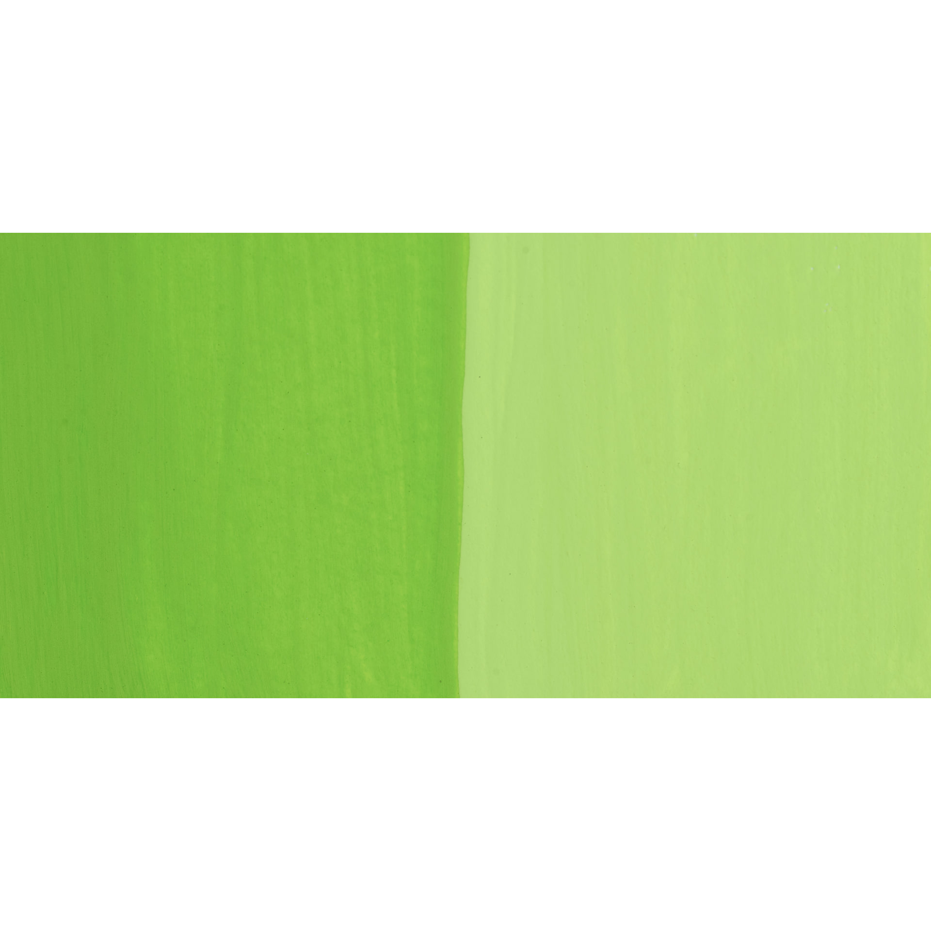 Schmincke Designers Gouache - Permanent Green Light, swatch