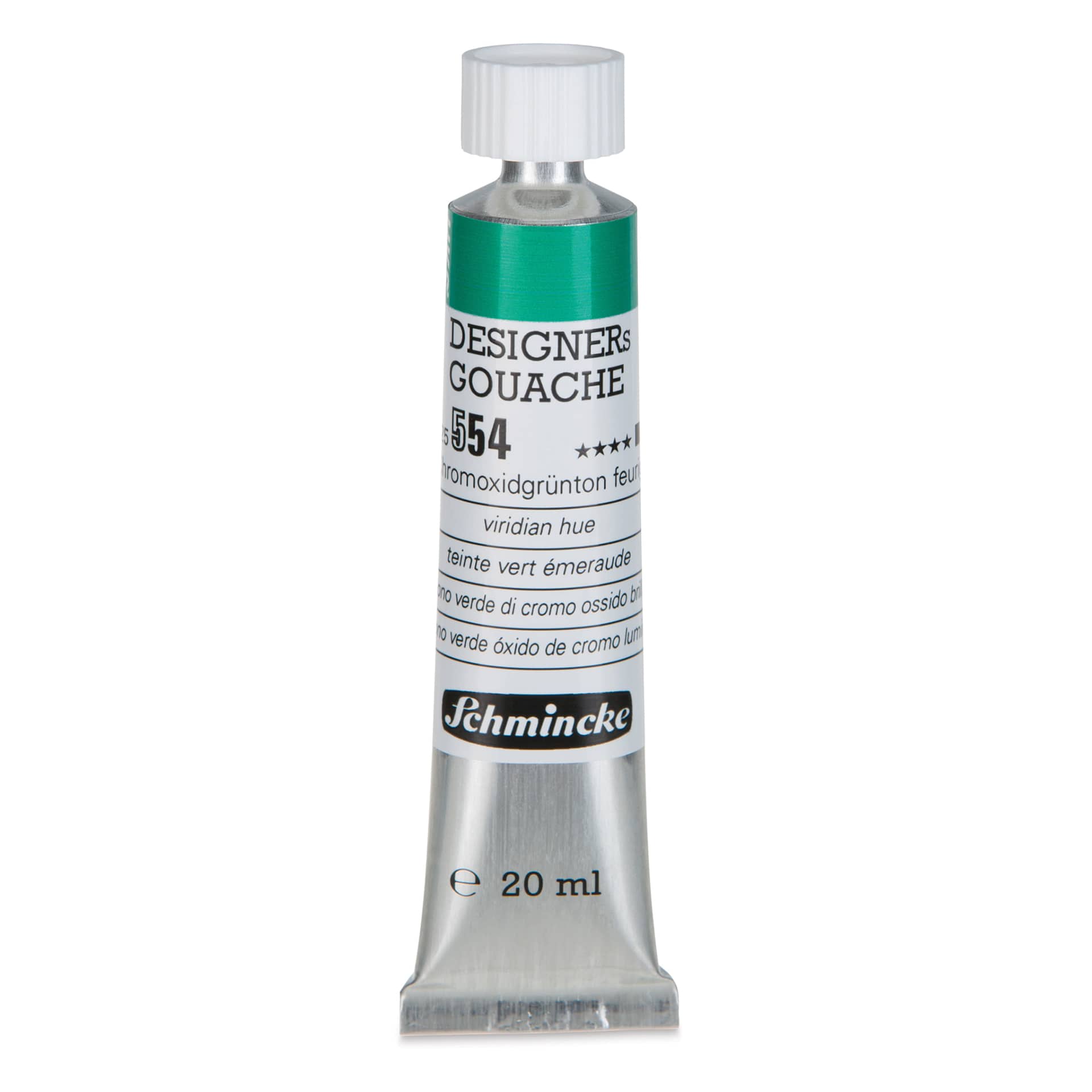 Schmincke Designers Gouache - Viridian Hue, 20 ml Tube