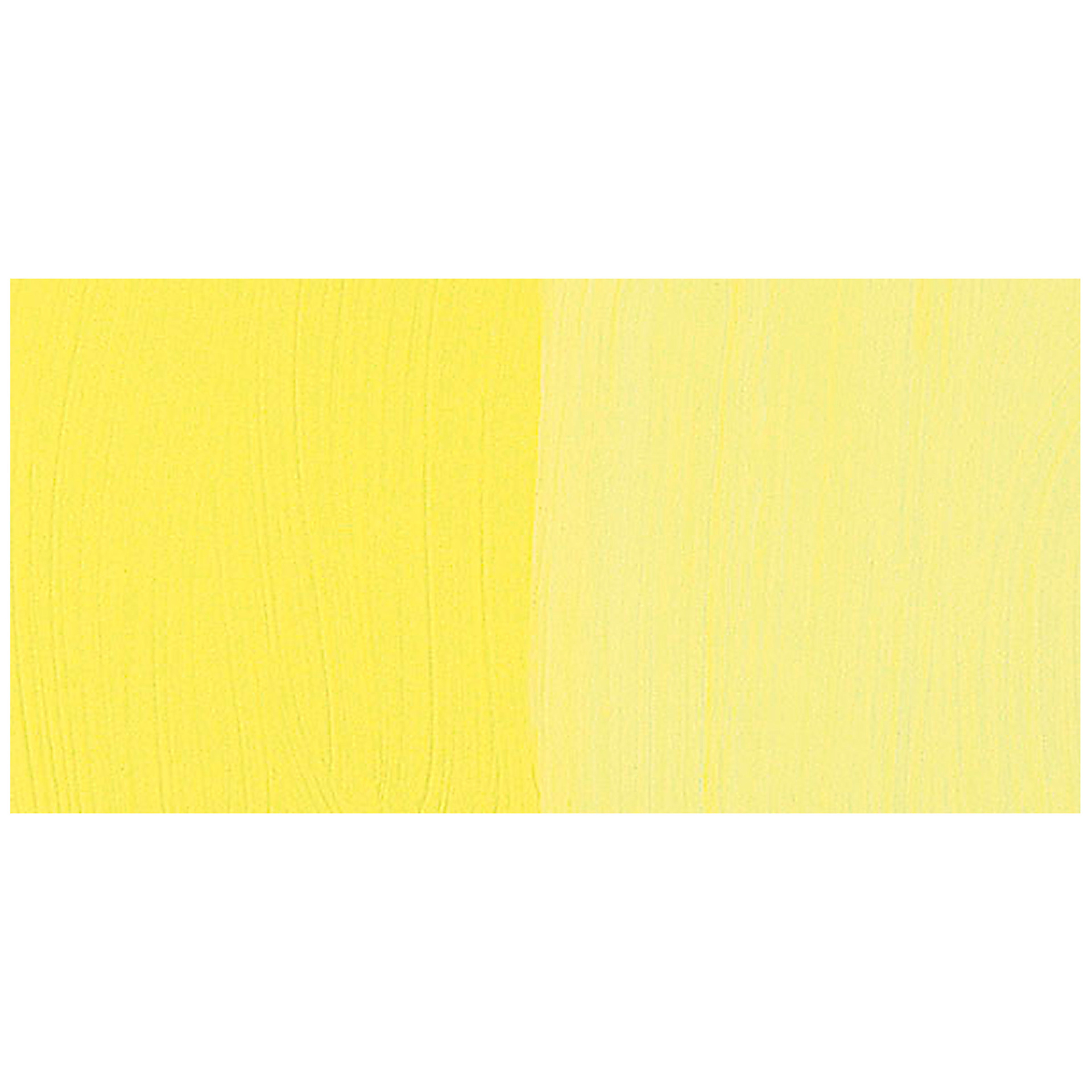 Holbein Acrylic Gouache - Lemon Yellow swatch