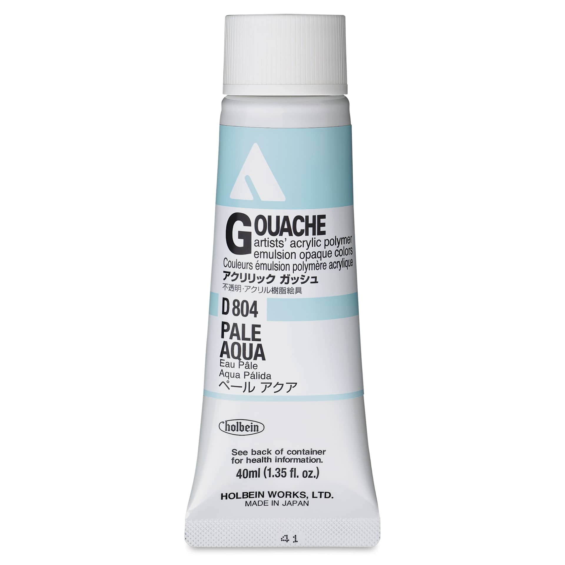 Holbein Acrylic Gouache – Pale Aqua, 40 ml tube