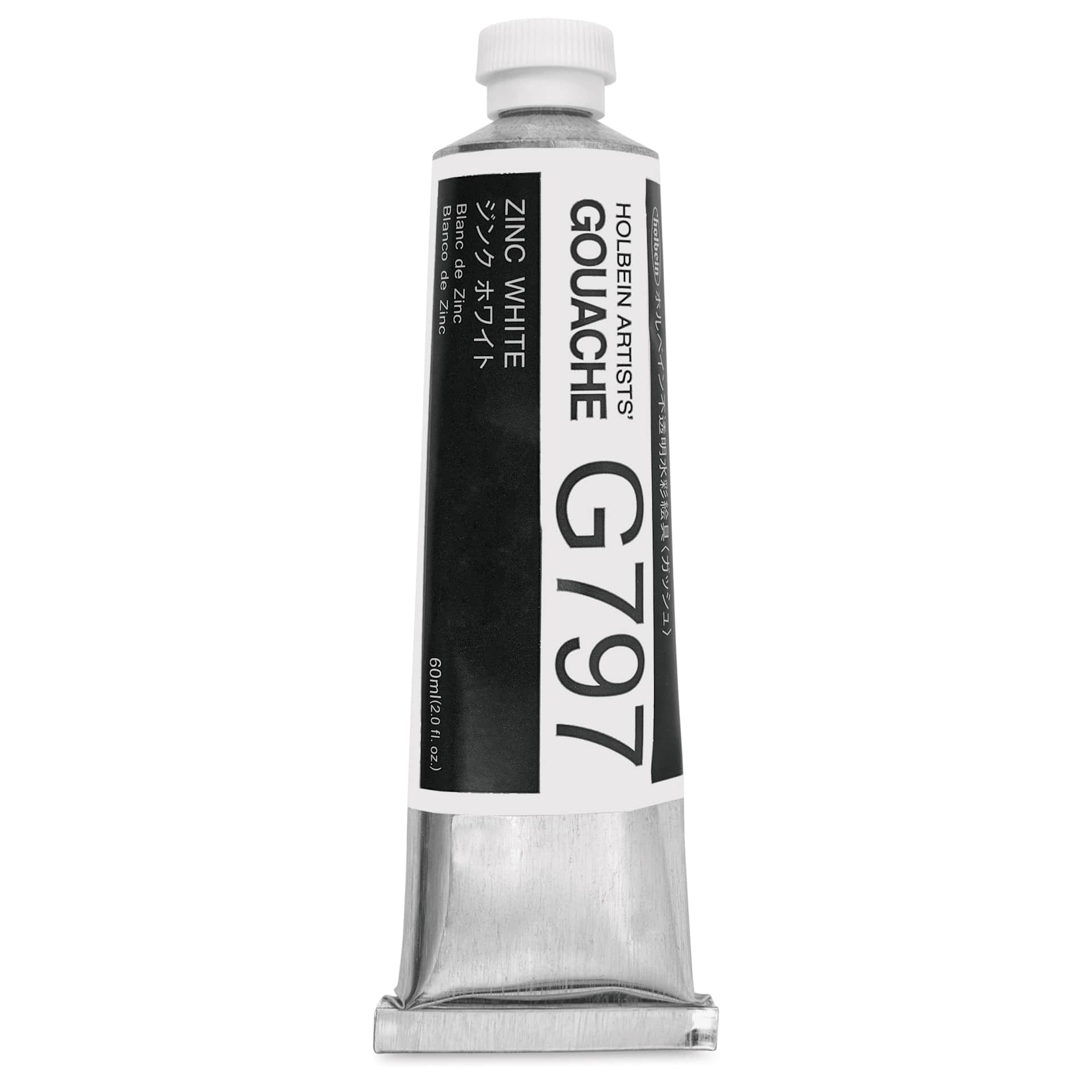 Holbein Artists' Gouache - Zinc White, 60 ml tube
