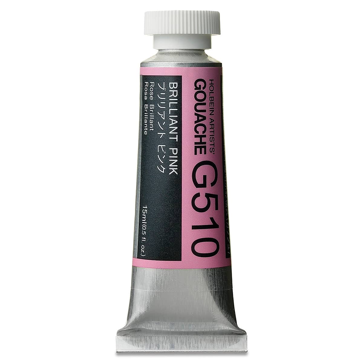 Holbein Artists' Gouache - Brilliant Pink, 15 ml tube