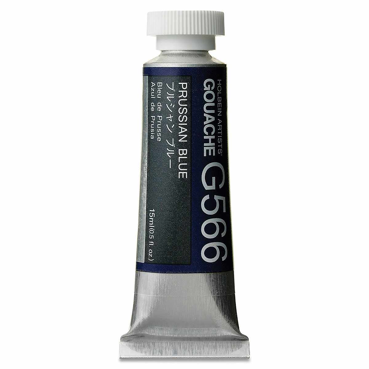 Holbein Artists' Gouache - Prussian Blue, 15 ml tube