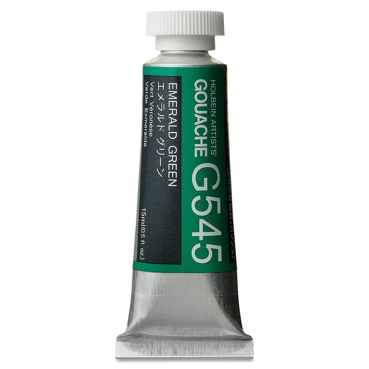 Holbein Artists' Gouache - Emerald Green, 15 ml tube