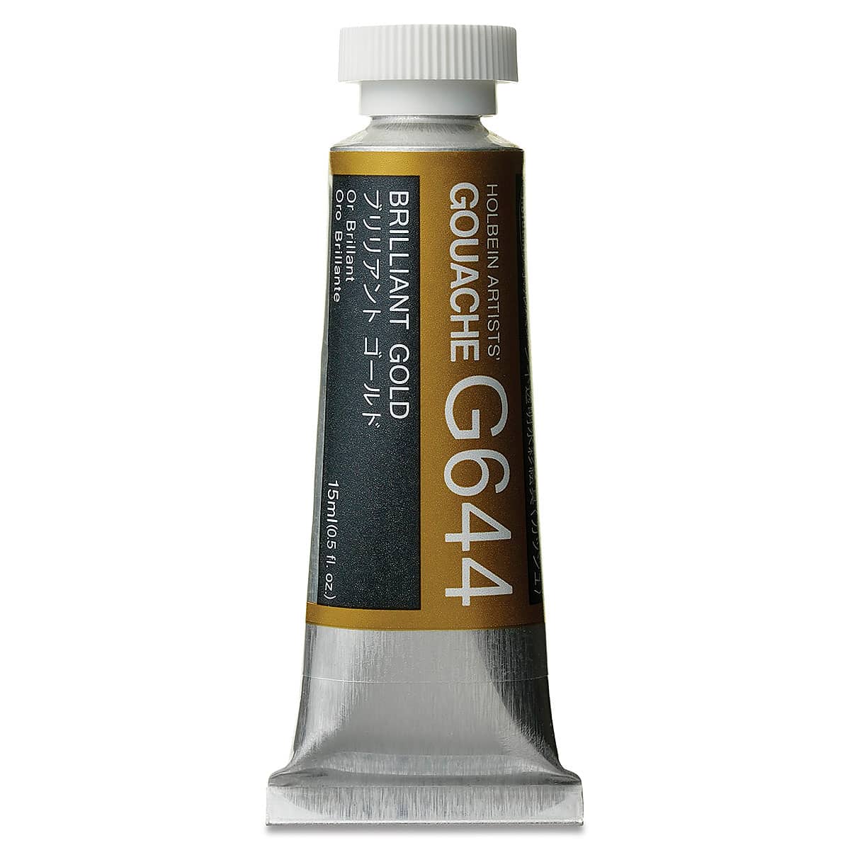 Holbein Artists' Gouache - Brilliant Gold, 15 ml tube