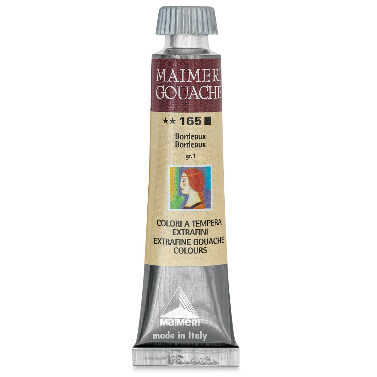 Maimeri Artist Gouache - Bordeaux, 20 ml tube