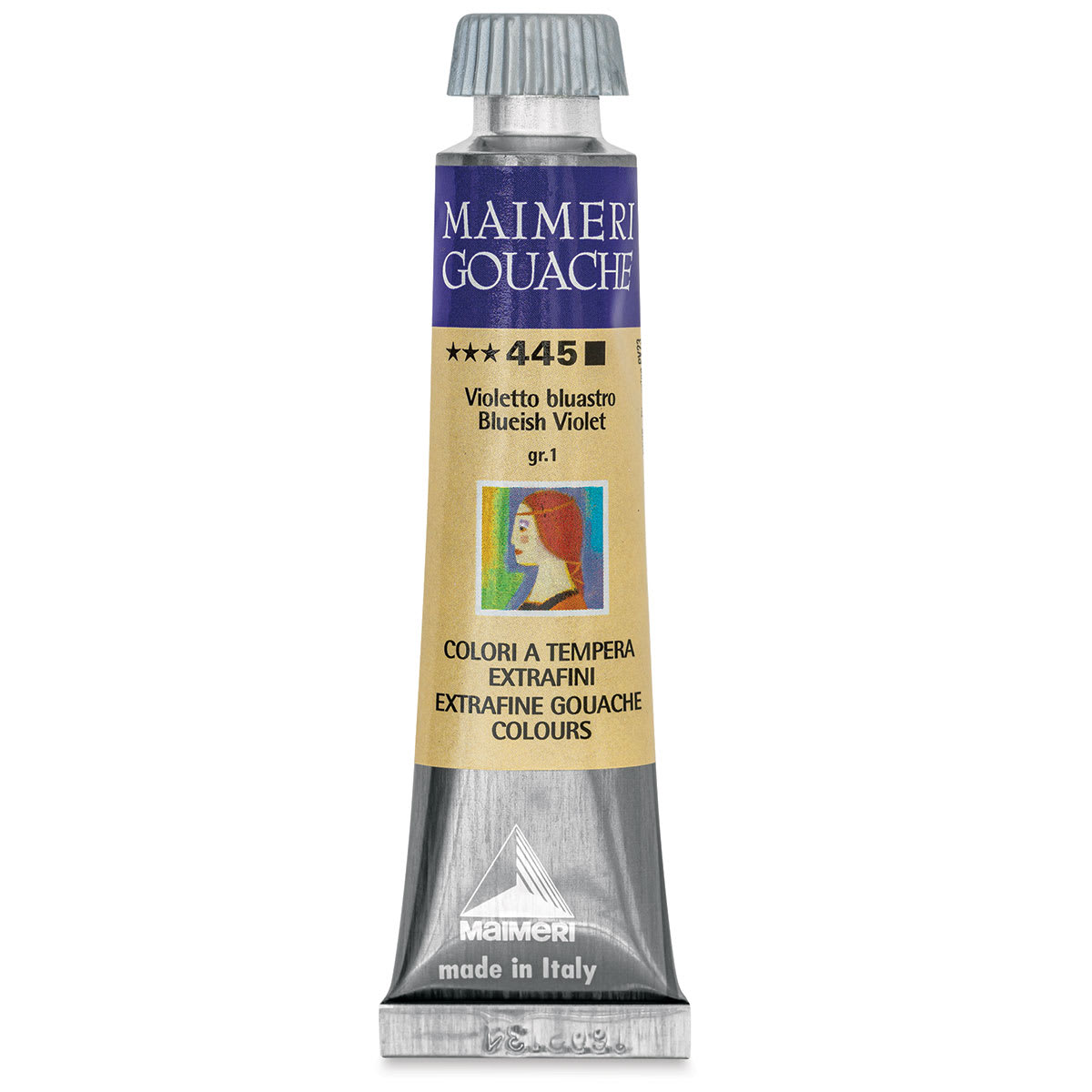 Maimeri Artist Gouache - Blueish Violet, 20 ml tube