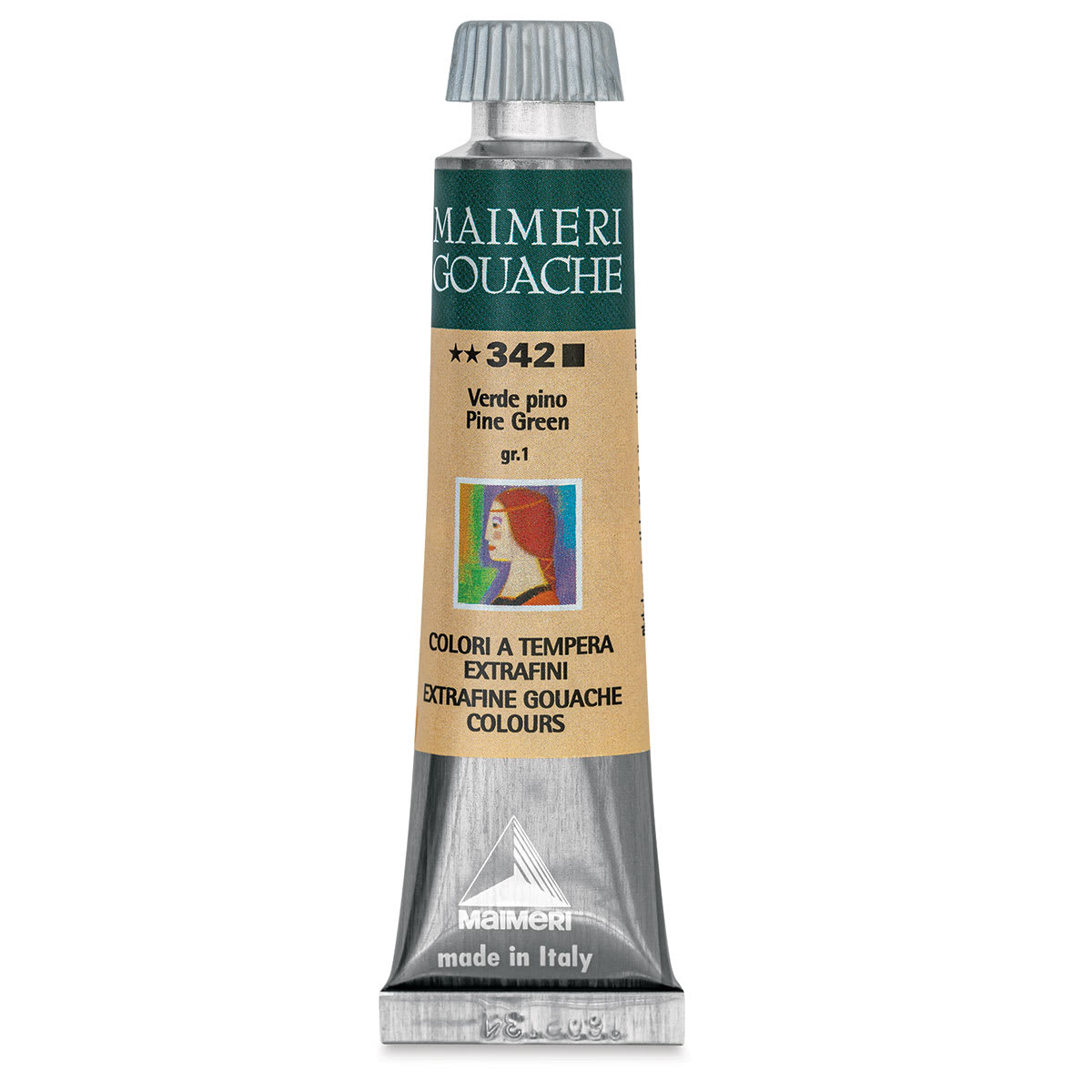 Maimeri Artist Gouache - Pine Green, 20 ml tube