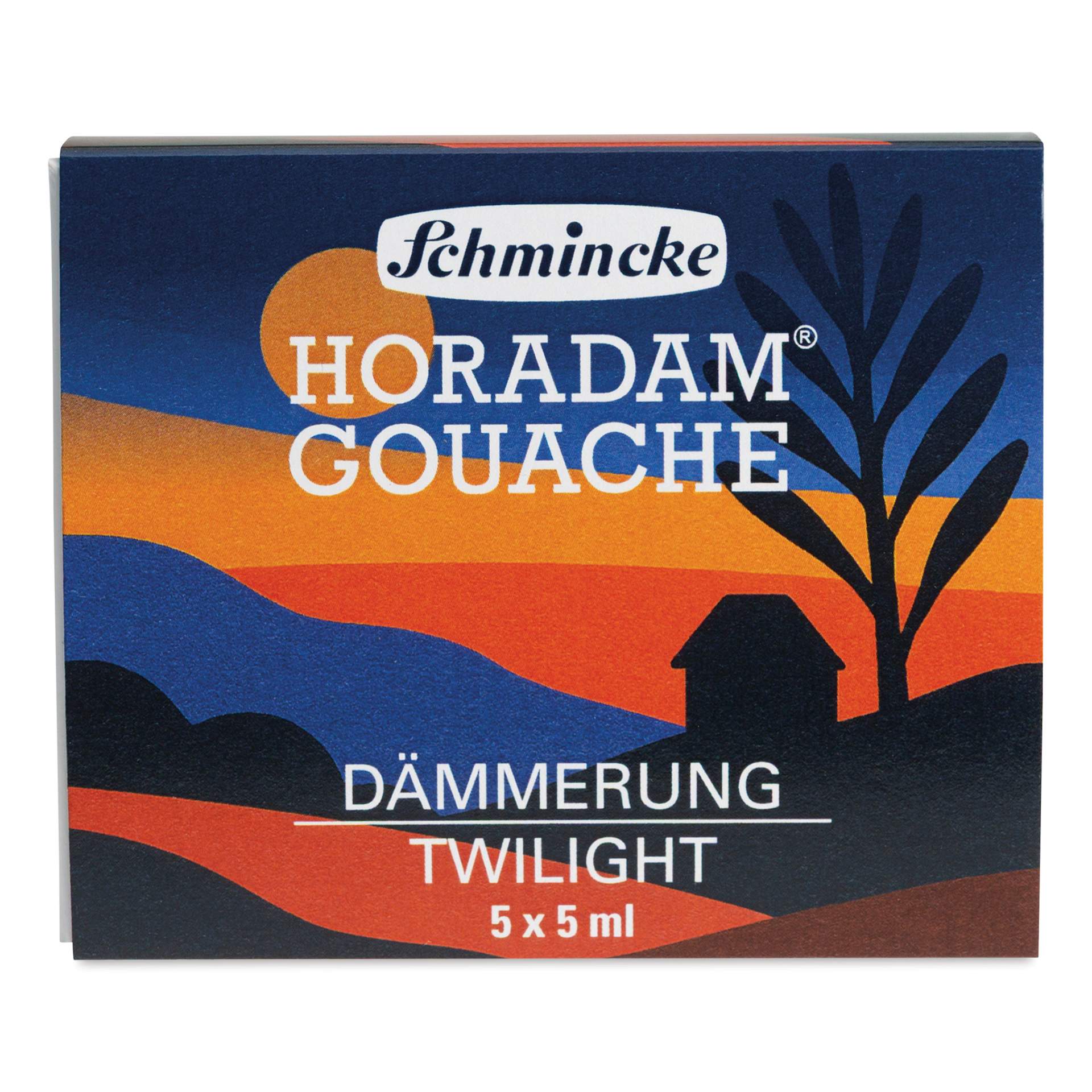 Schmincke Horadam Artist Gouache - Set of 6, Twilight, 5 ml tube front of package