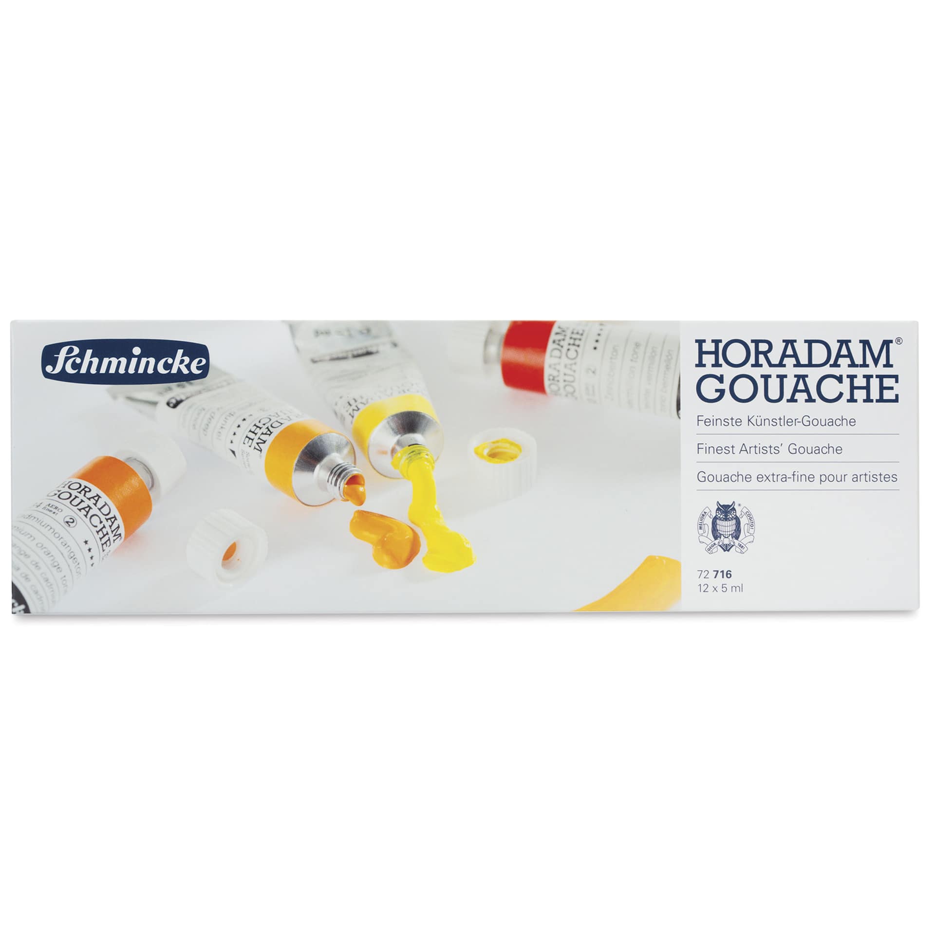Schmincke Horadam Artist Gouache - Set of 12, 5 ml front of package