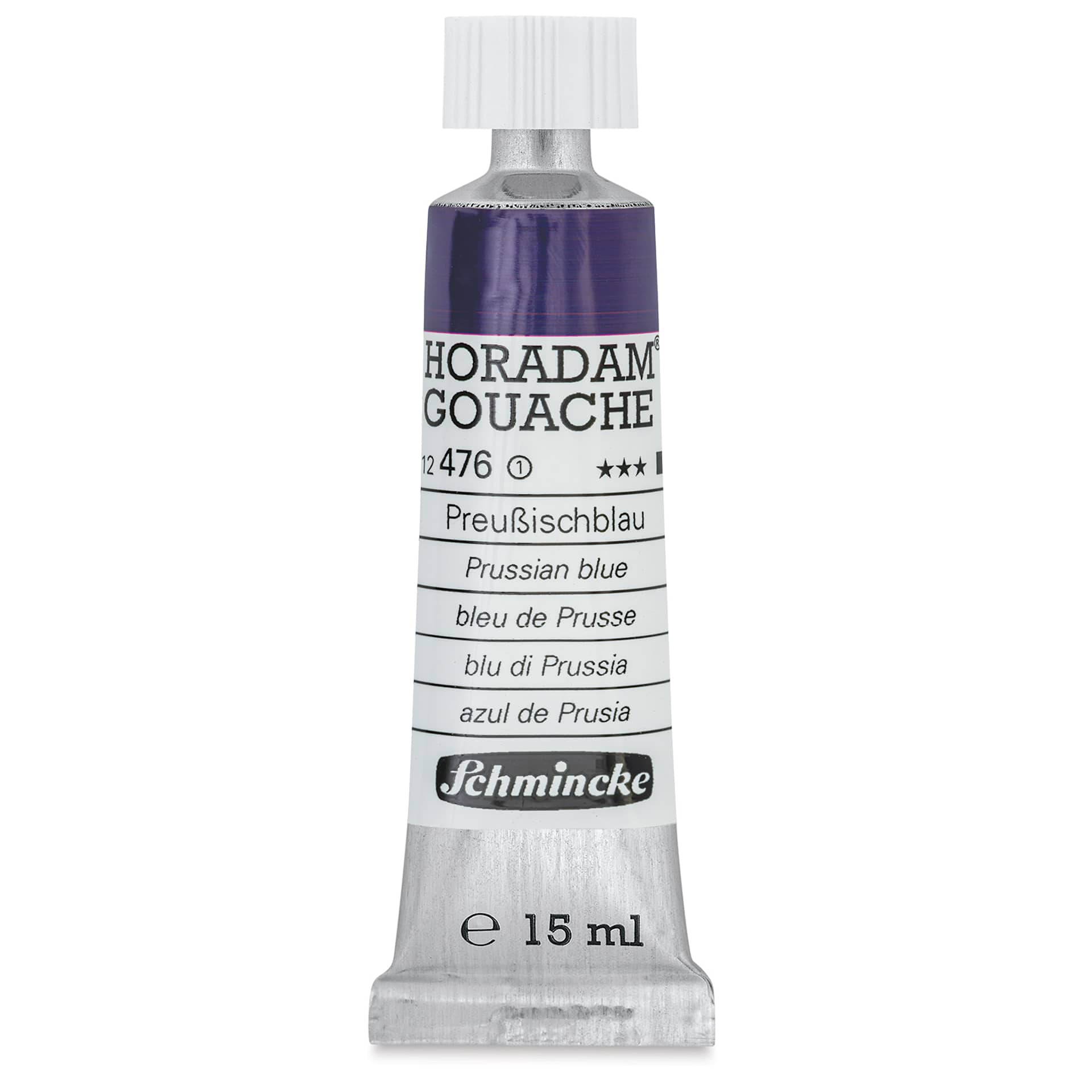 Schmincke Horadam Artist Gouache - Prussian Blue, 15 ml tube
