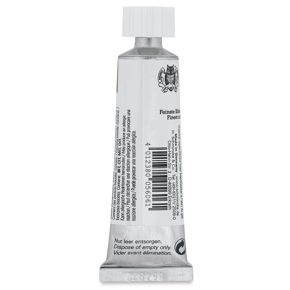 Schmincke Horadam Artist Gouache - Vandyke Brown, 15 ml tube back