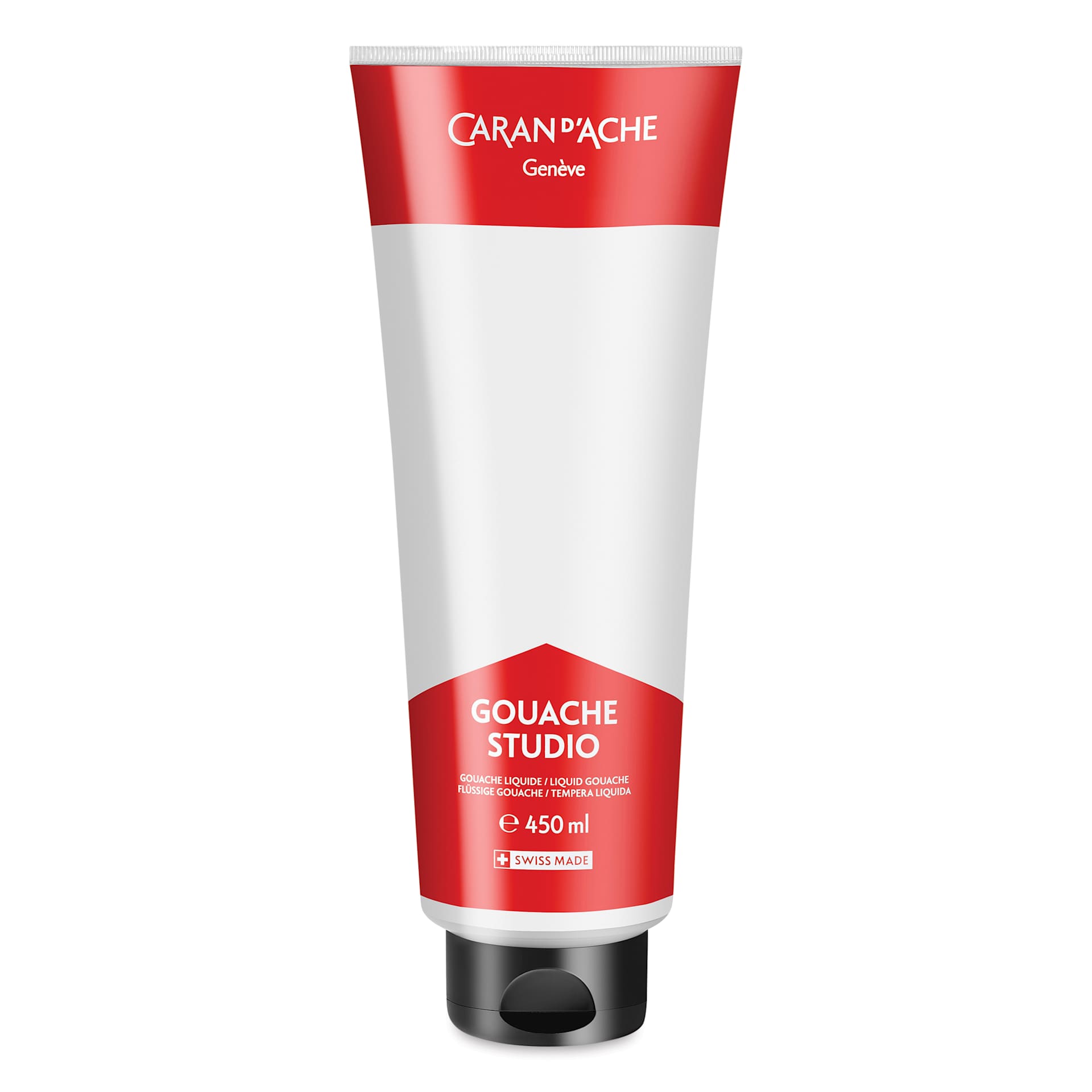 Caran d'Ache Studio Gouache - White, 450 ml, Tube