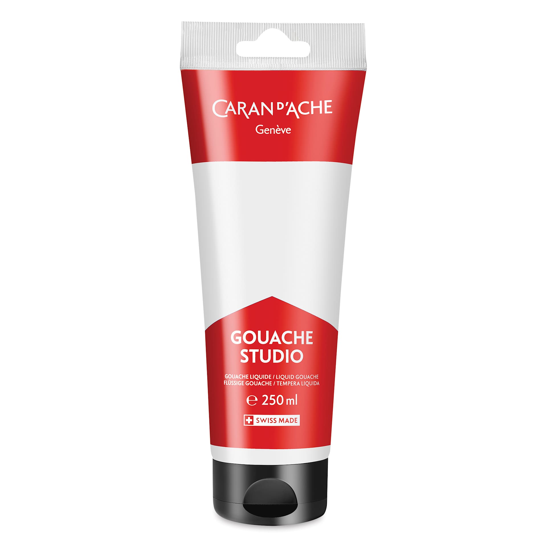 Caran d'Ache Studio Gouache - White, 250 ml, Tube