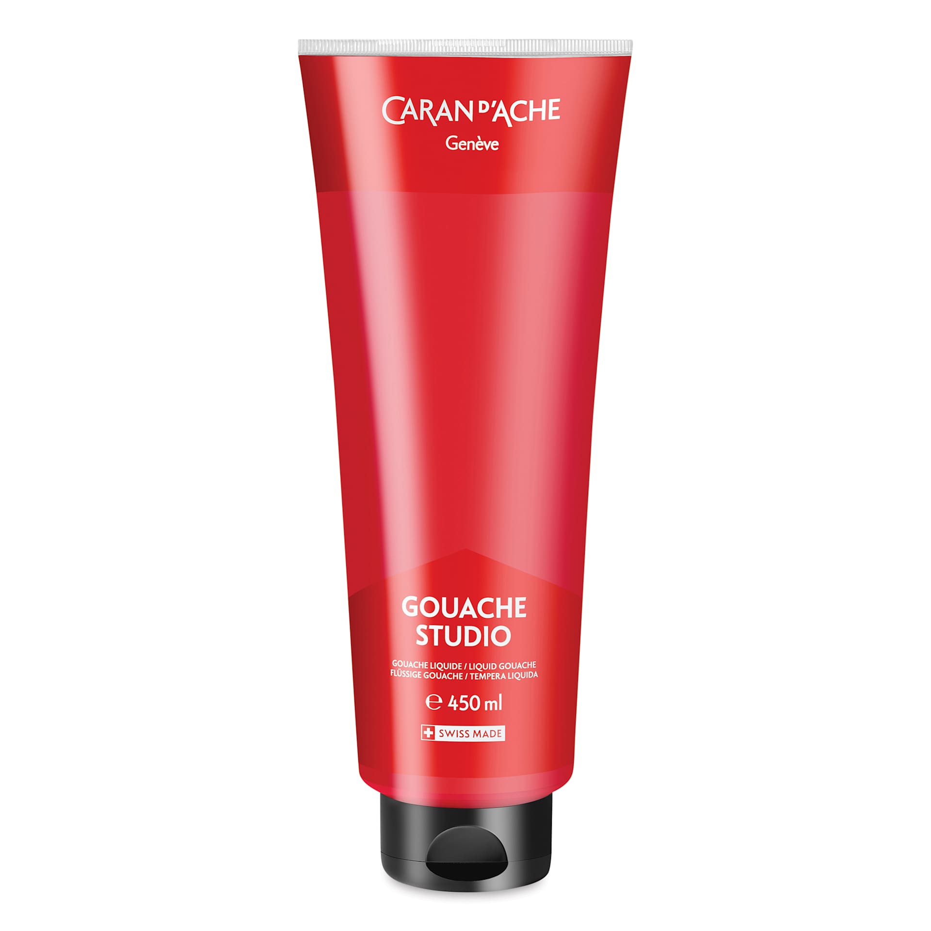 Caran d'Ache Studio Gouache - Carmine, 450 ml, Tube