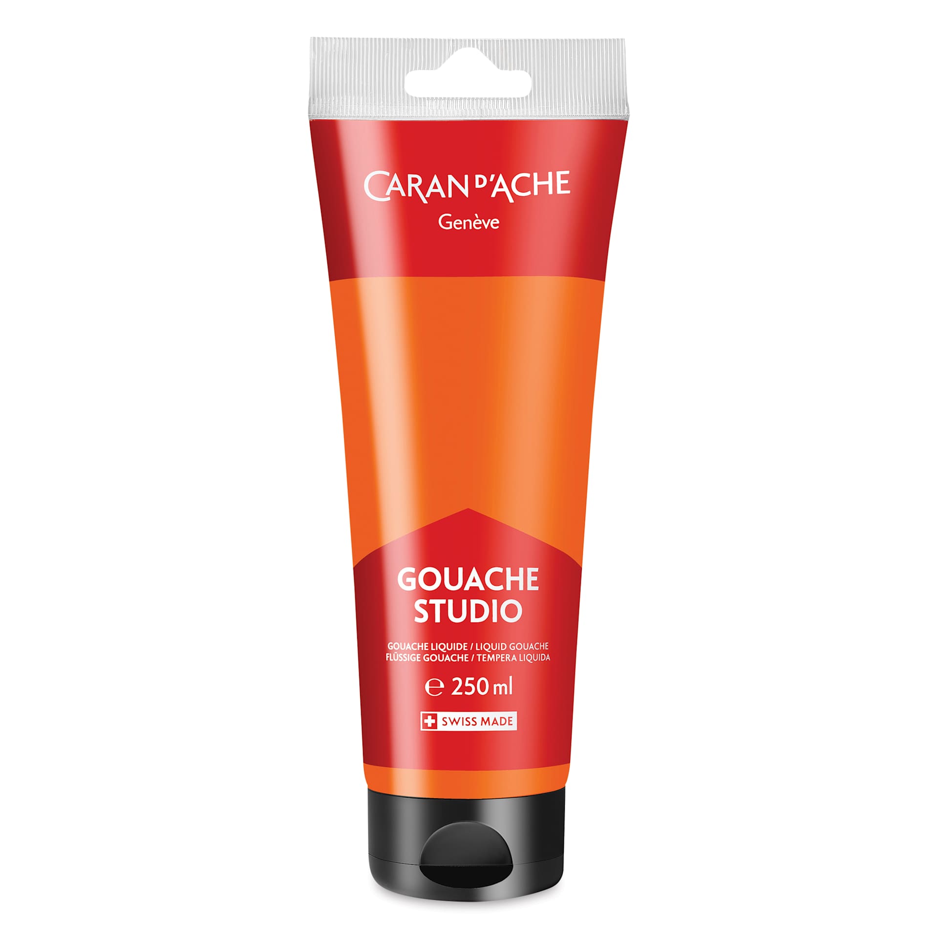 Caran d'Ache Studio Gouache - Orange, 250 ml, Tube