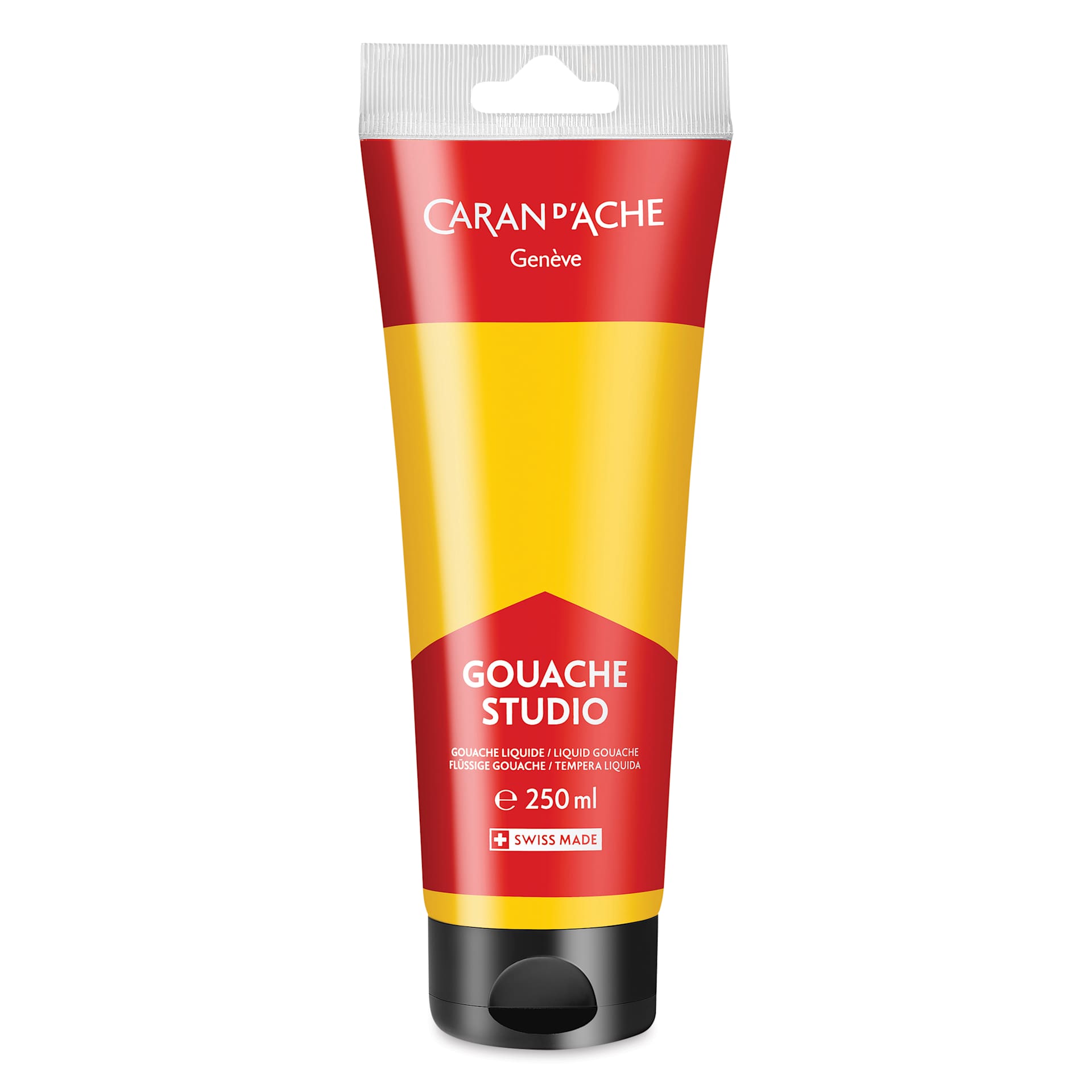 Caran d'Ache Studio Gouache - Primary Yellow, 250 ml, Tube