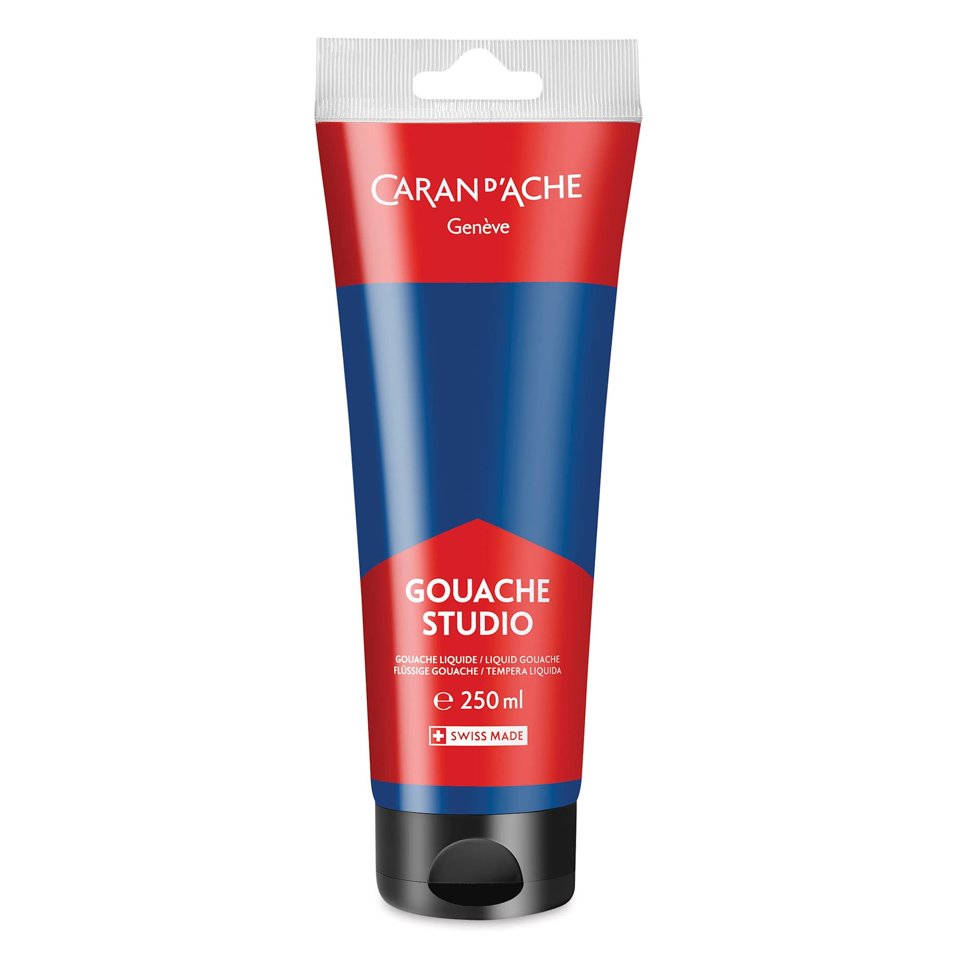 Caran d'Ache Studio Gouache - Cyan, 250 ml, Tube